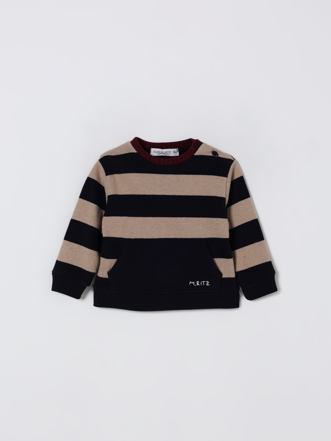 MANUEL RITZ SWEATER: Sweater kids Manuel Ritz, Blue - Img 1