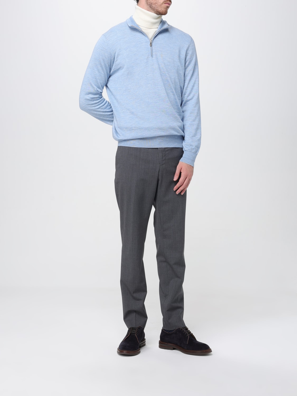 BRUNELLO CUCINELLI SWEATER: Sweatshirt men Brunello Cucinelli, Grey - Img 2