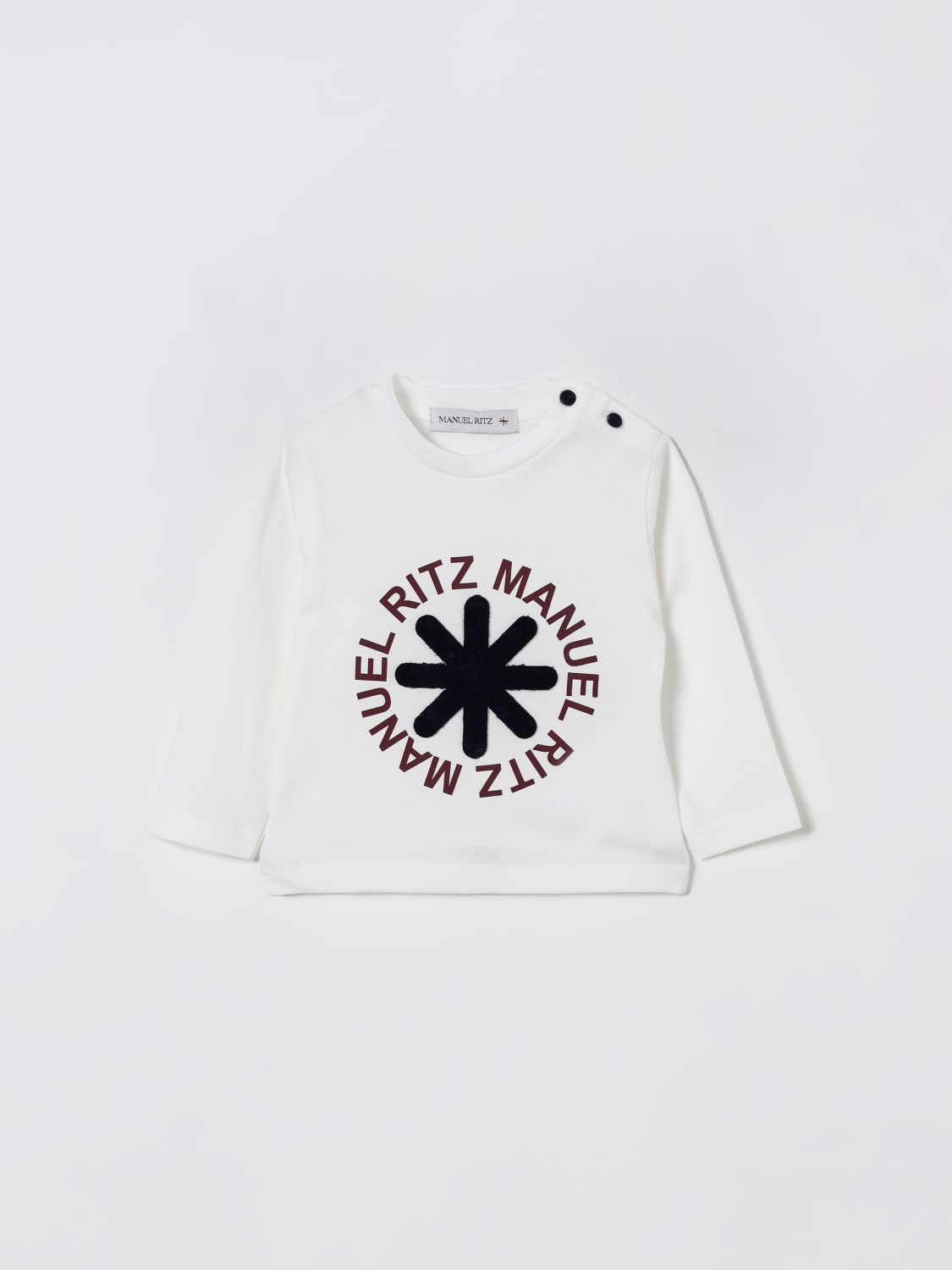 MANUEL RITZ T-SHIRT: T-shirt enfant Manuel Ritz, Blanc - Img 1
