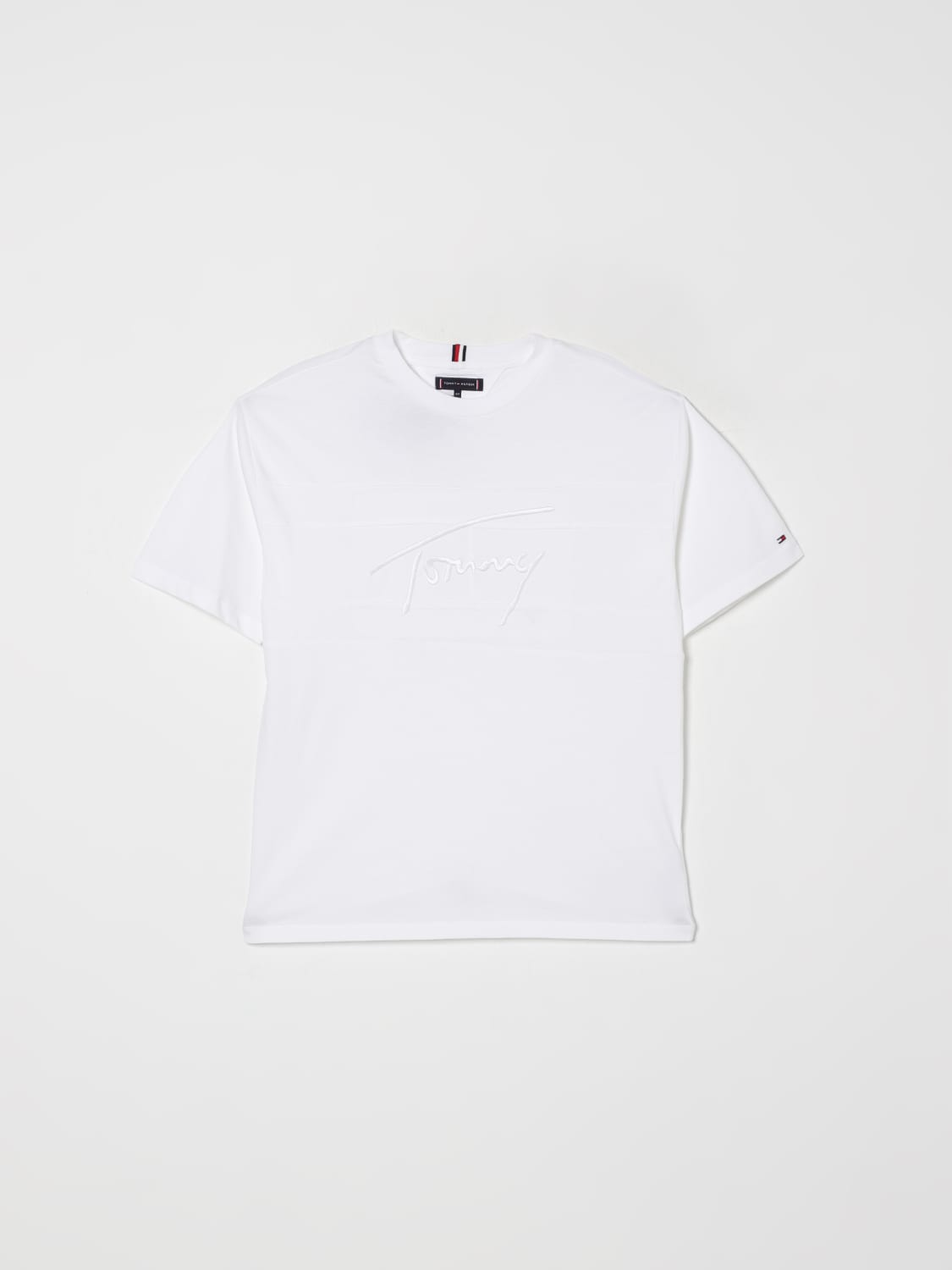 TOMMY HILFIGER CAMISETA: Camiseta niños Tommy Hilfiger, Blanco - Img 1