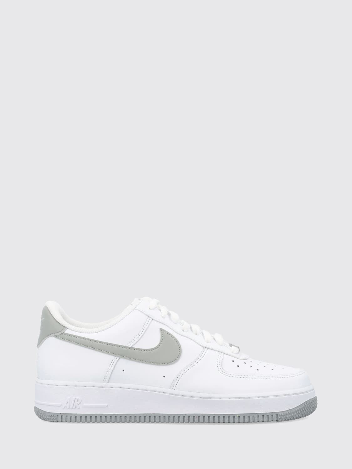 NIKE SNEAKERS: Sneakers Air Force 1 '07 Nike in pelle , Bianco 1 - Img 1