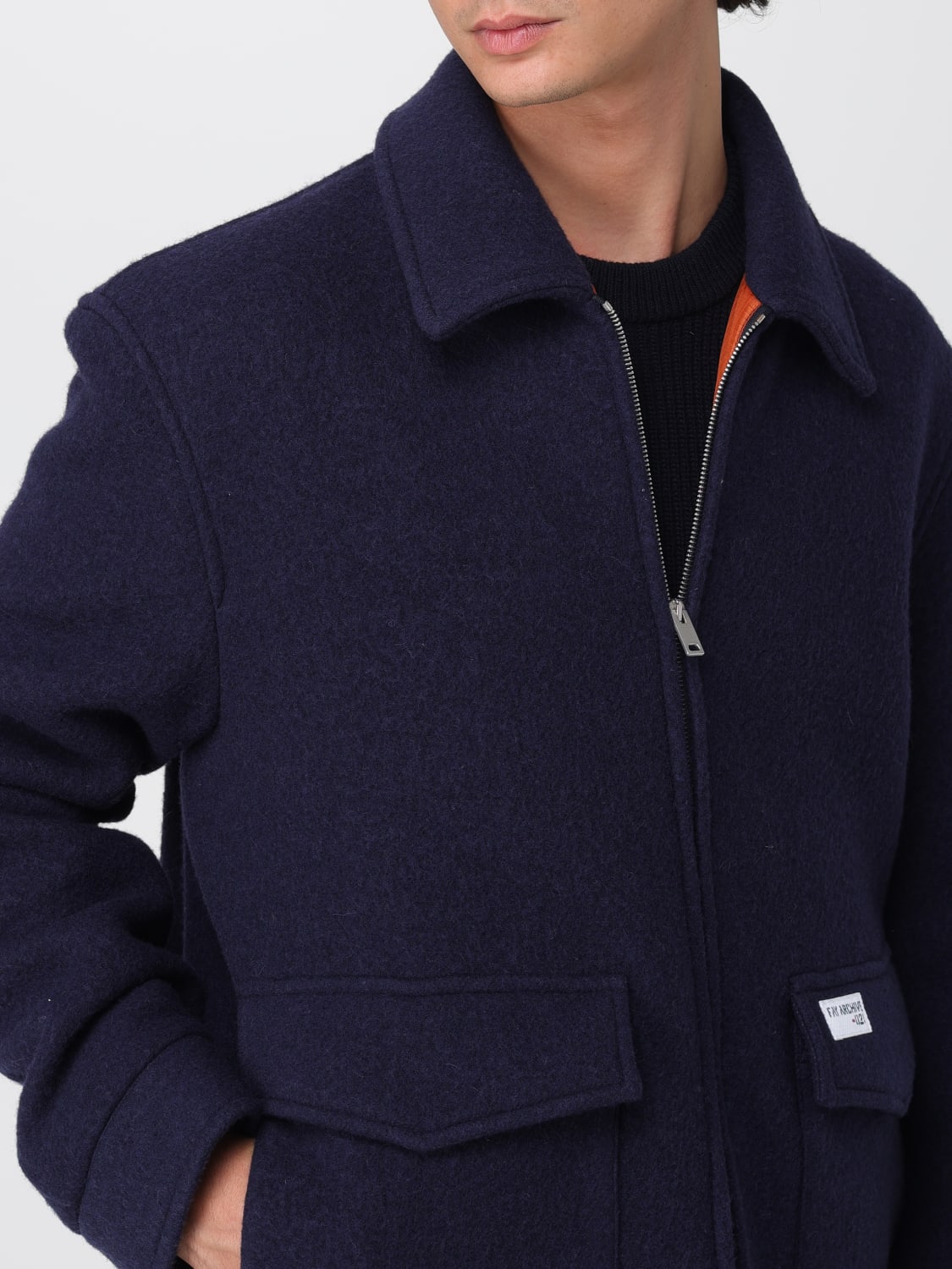 FAY JACKET: Coat men Fay, Blue - Img 4