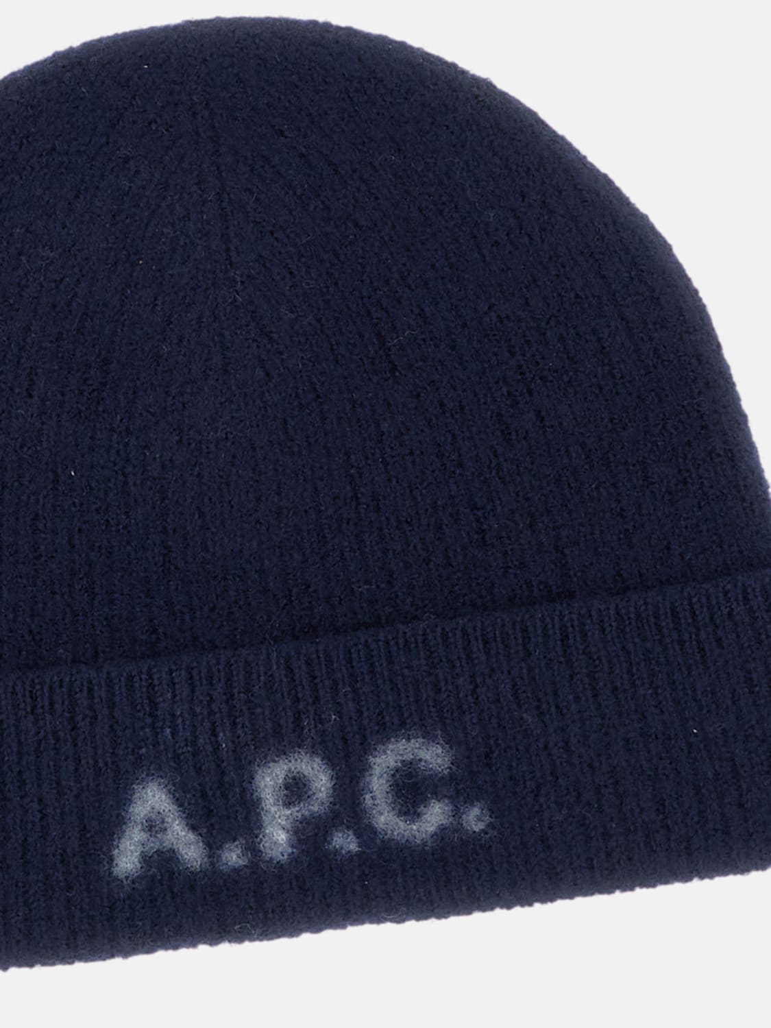 A.P.C. HAT: Hat men A.P.C., Blue - Img 2