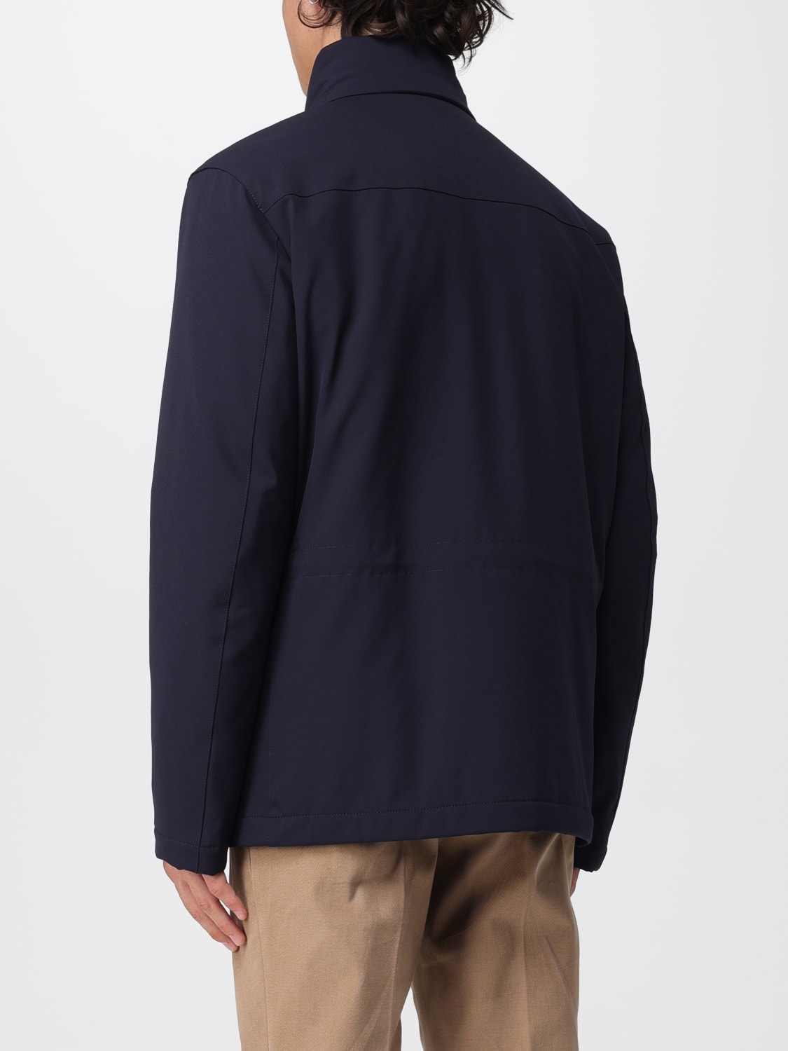 FAY JACKET: Coat men Fay, Blue - Img 2