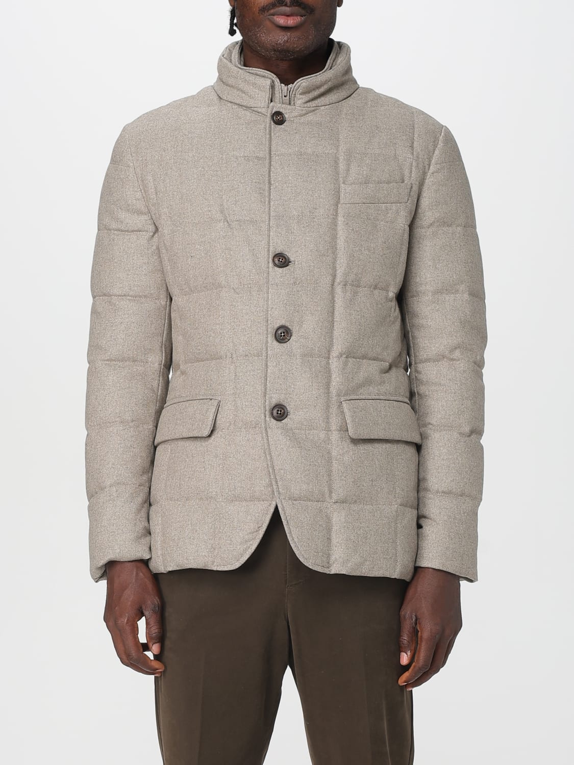 FAY JACKET: Coat men Fay, Brown - Img 1