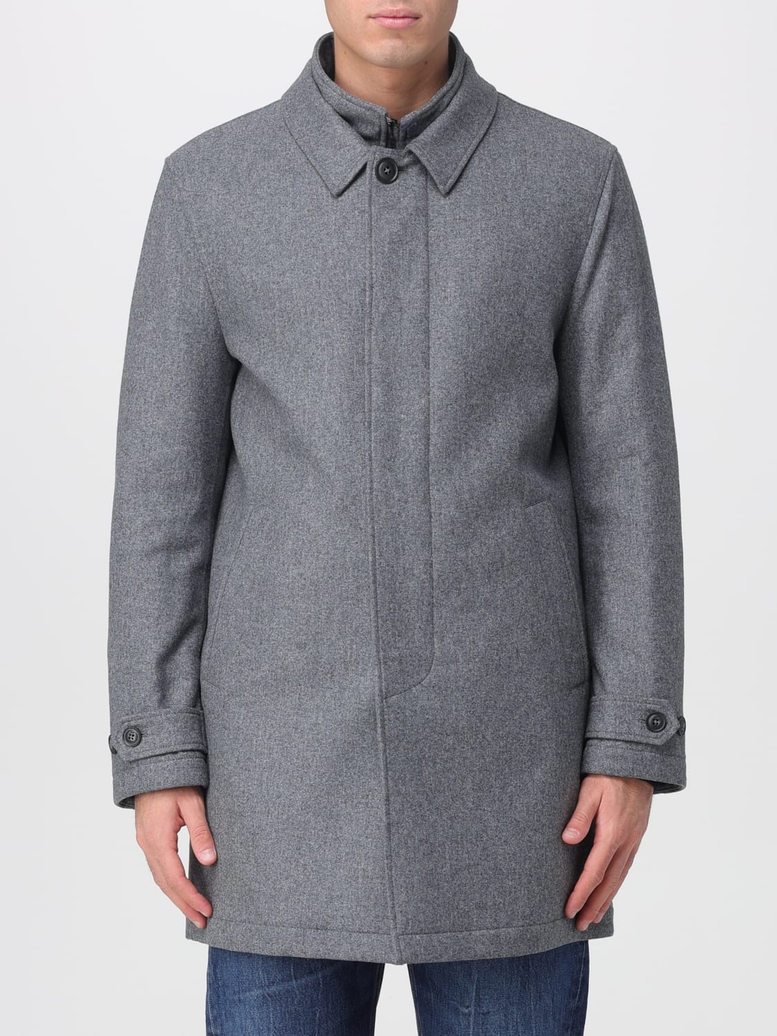 FAY COAT: Coat men Fay, Grey - Img 1