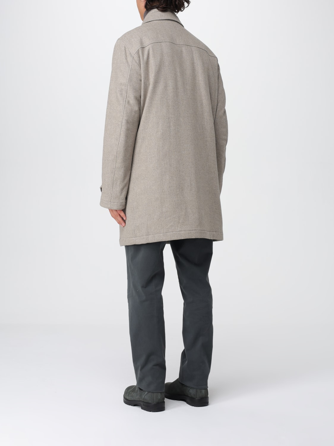 FAY COAT: Coat men Fay, Beige - Img 2