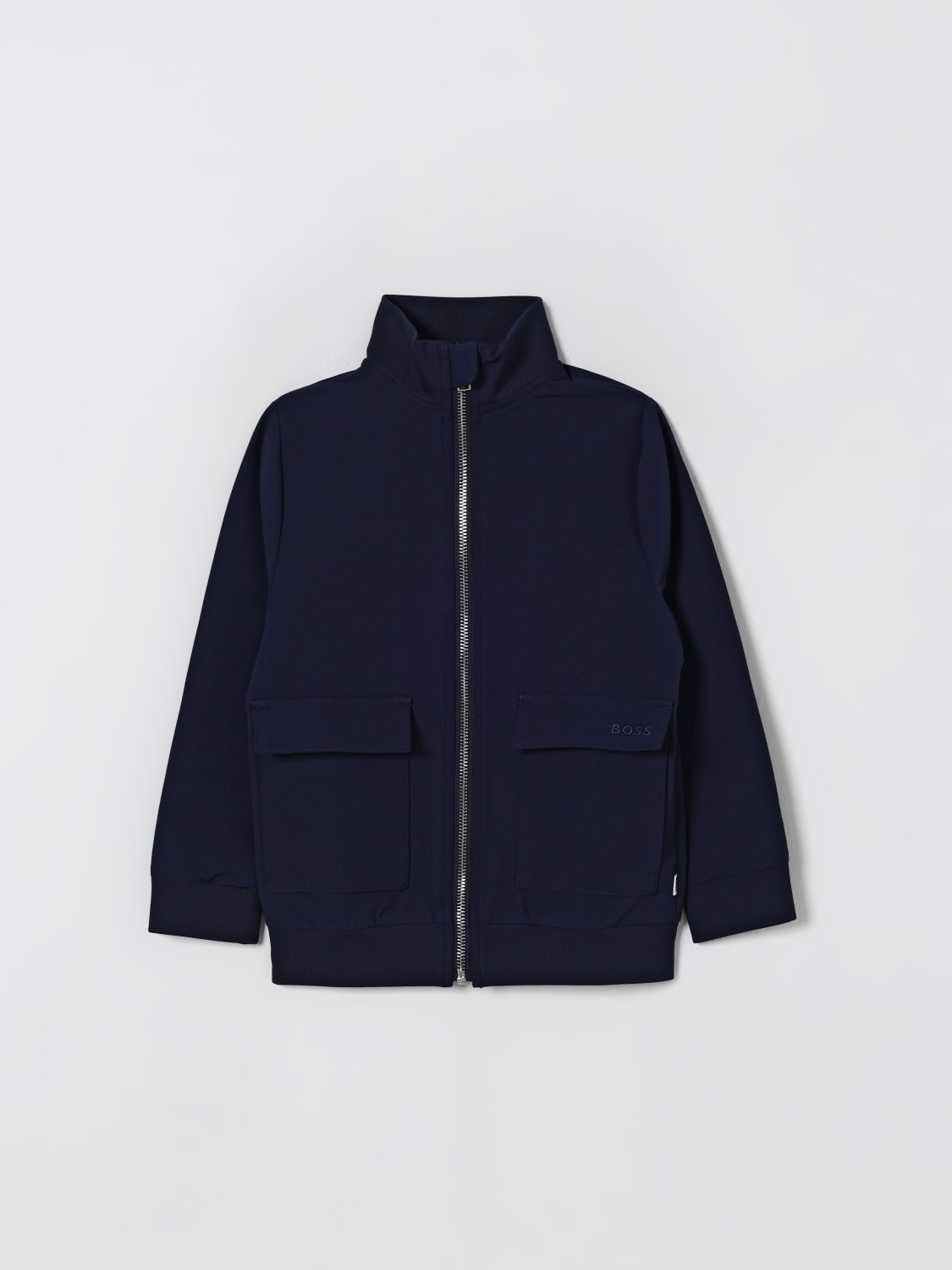 BOSS JACKET: Jacket kids Boss, Marine - Img 1
