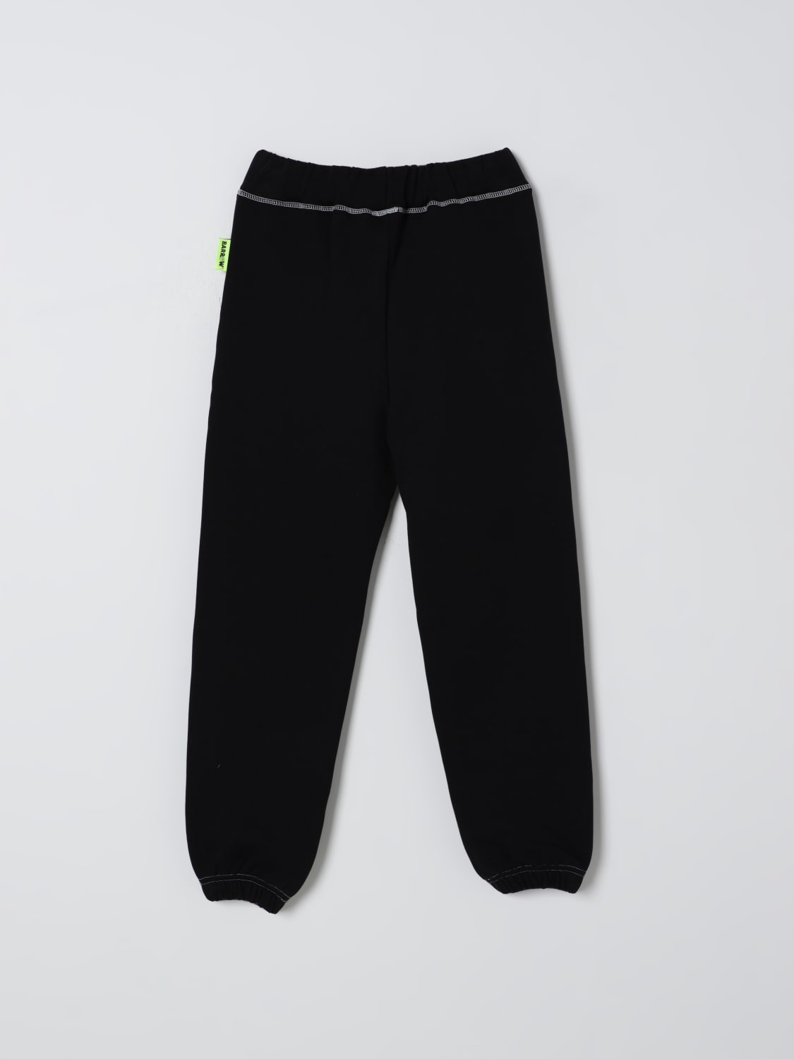 BARROW KIDS PANTALONI: Pantalone jogging in cotone con logo Barrow Kids, Nero - Img 2