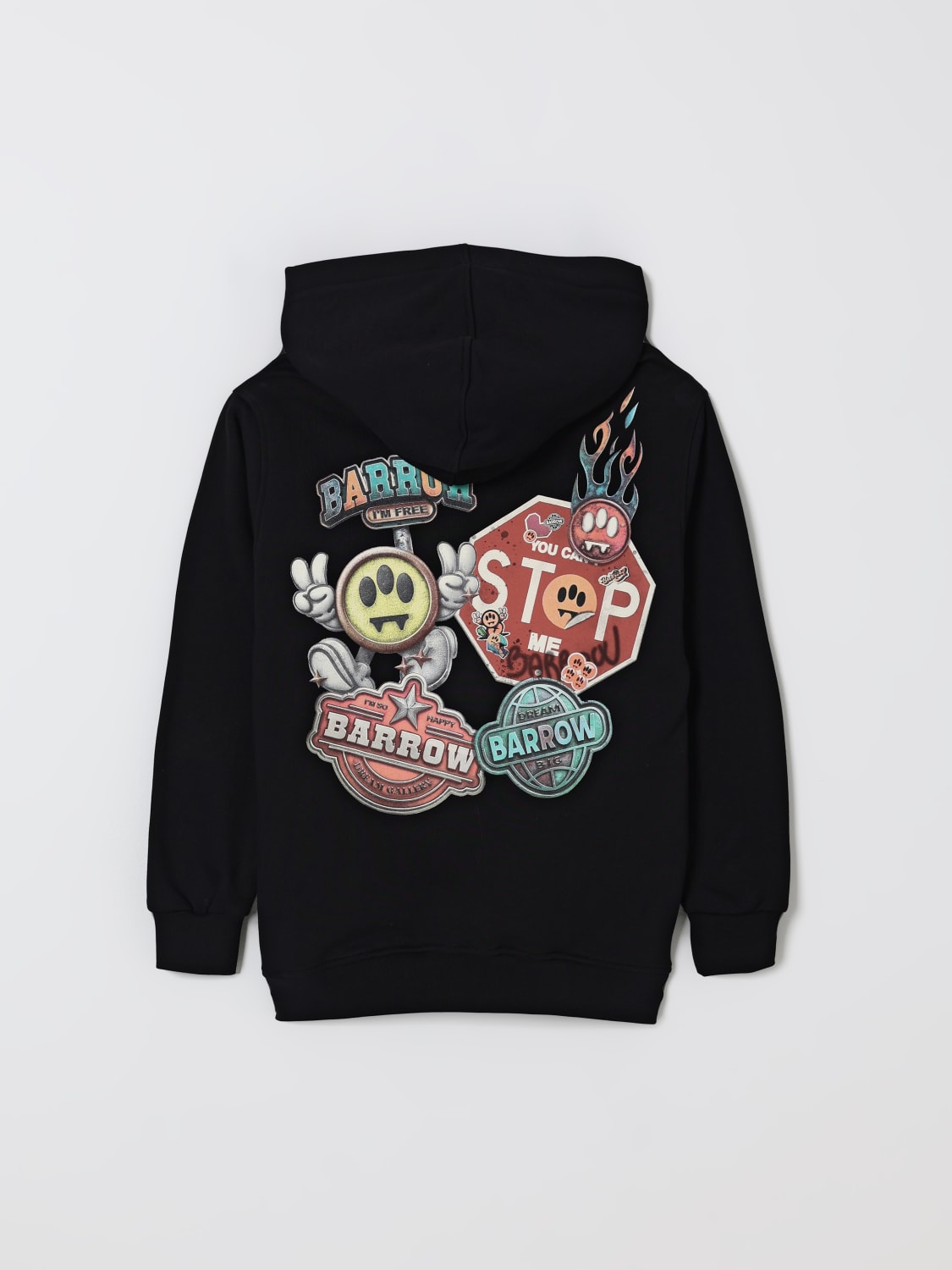 BARROW KIDS SWEATER: Sweater kids Barrow Kids, Black - Img 2