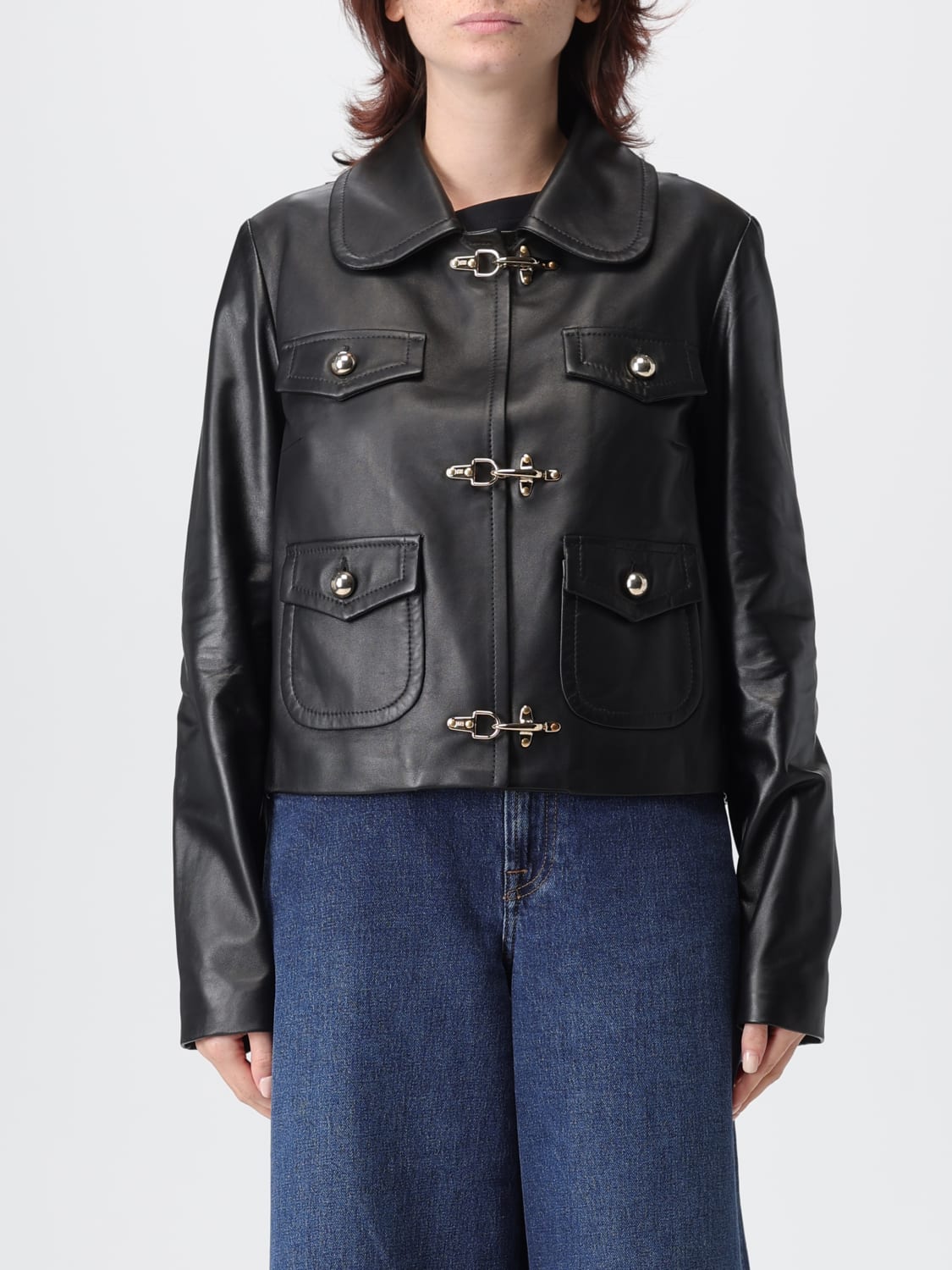 FAY JACKET: Coat woman Fay, Black - Img 1