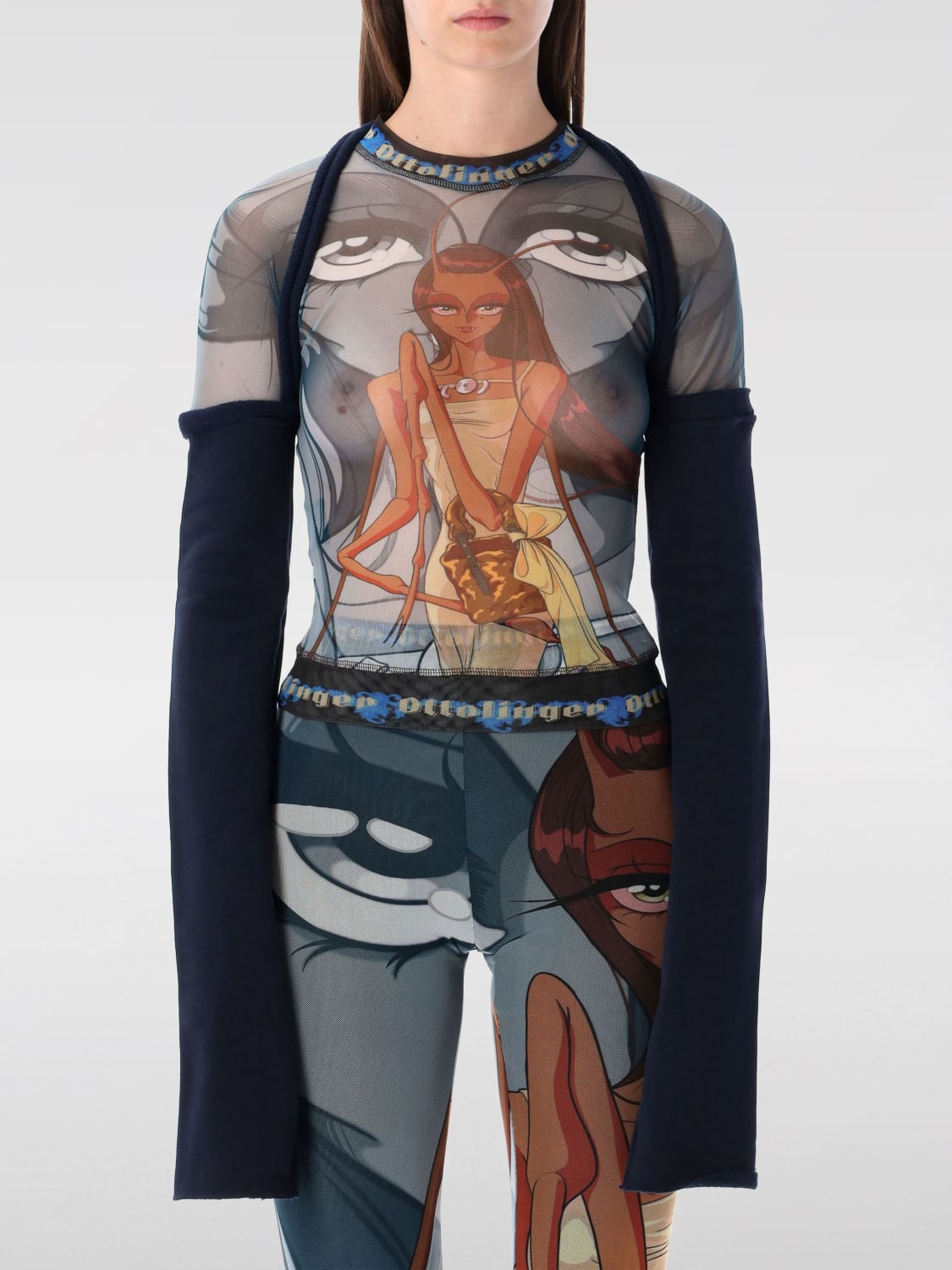 OTTOLINGER TOP: Top femme Ottolinger, Multicolore - Img 1