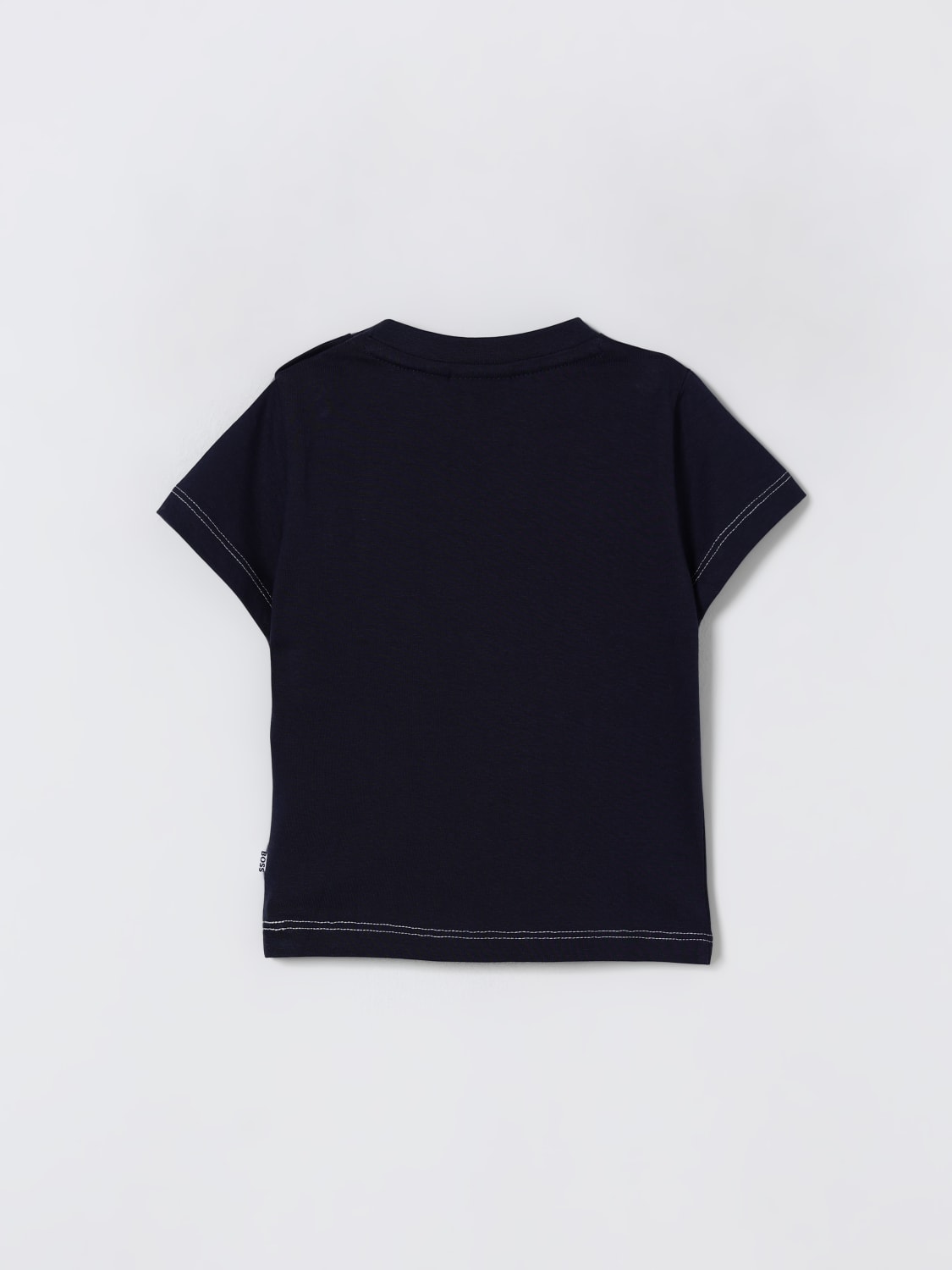 BOSS T-SHIRT: T-shirt kids Boss, Marine - Img 2