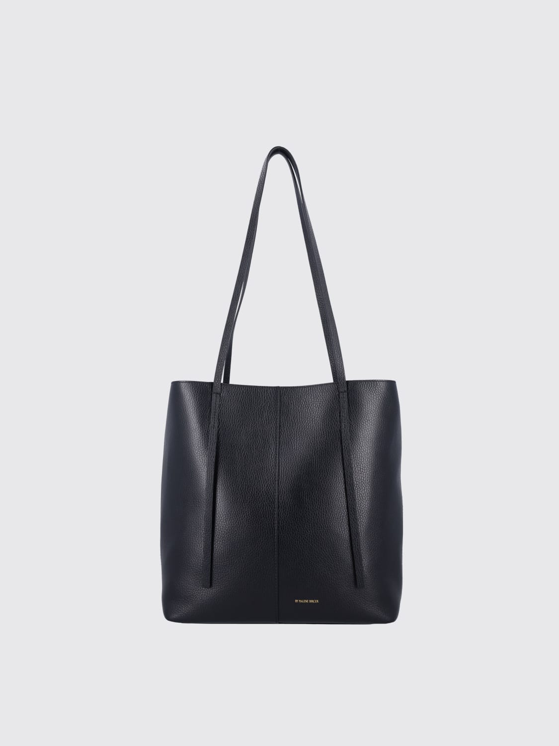 BY MALENE BIRGER BORSA A SPALLA: Borsa a spalla Abilso in pelle by Malene Birger, Nero - Img 1
