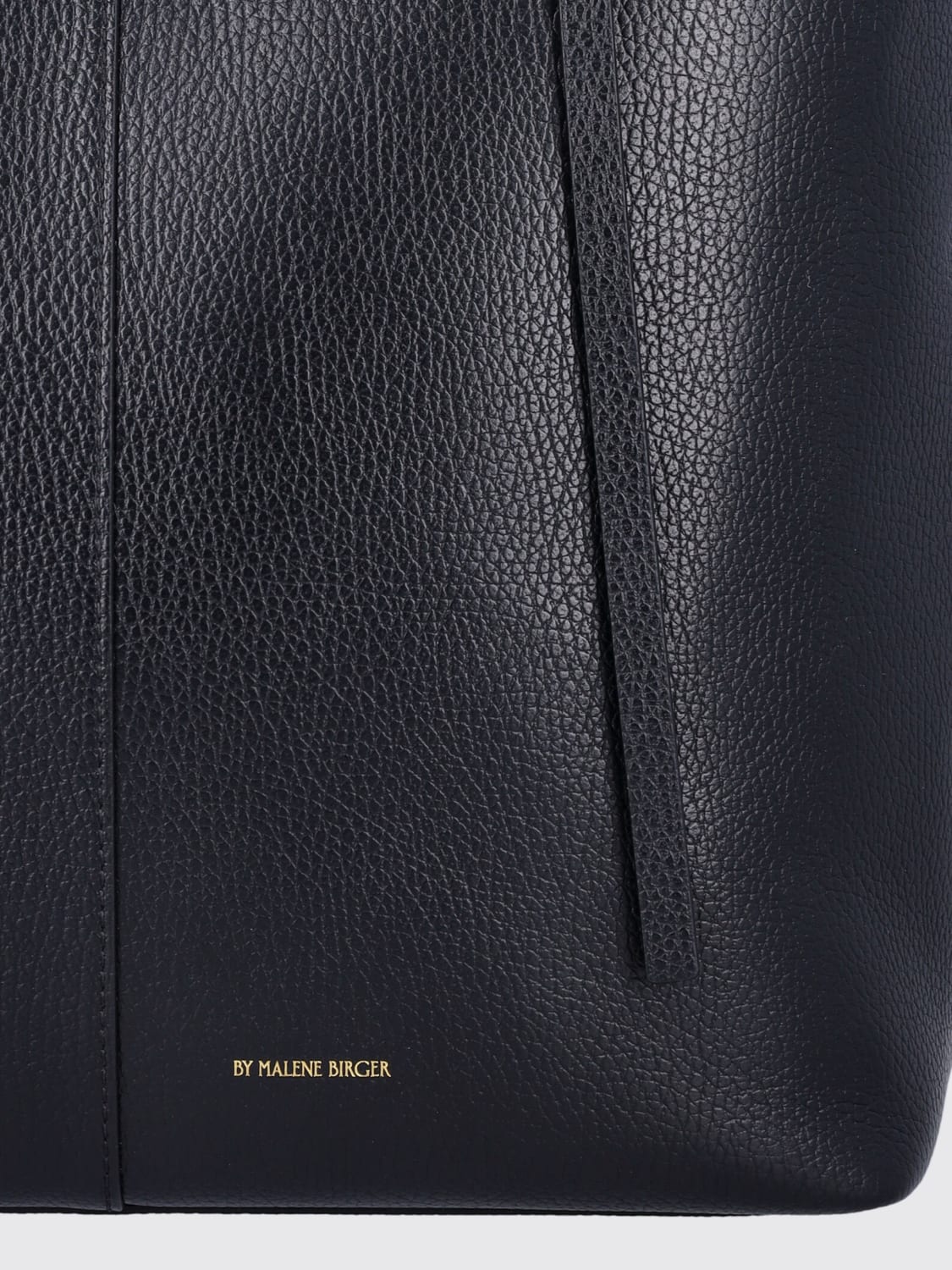 BY MALENE BIRGER BORSA A SPALLA: Borsa a spalla Abilso in pelle by Malene Birger, Nero - Img 3