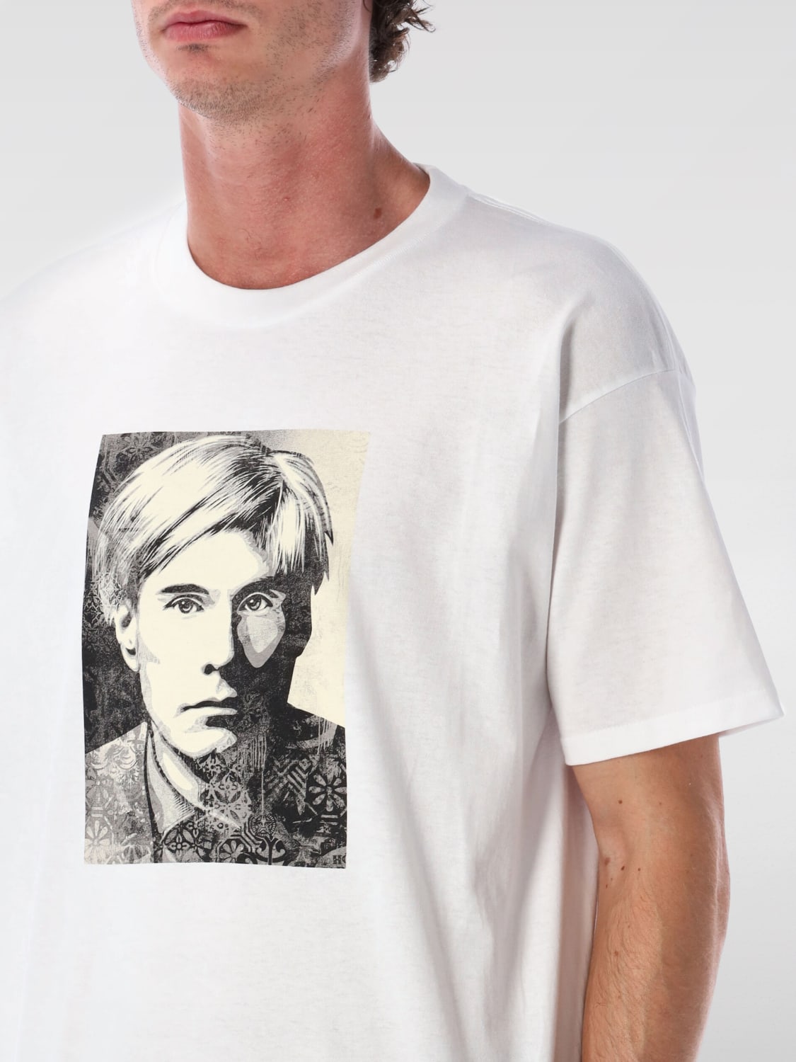 OBEY T-SHIRT: T-shirt herren Obey, Weiß - Img 3