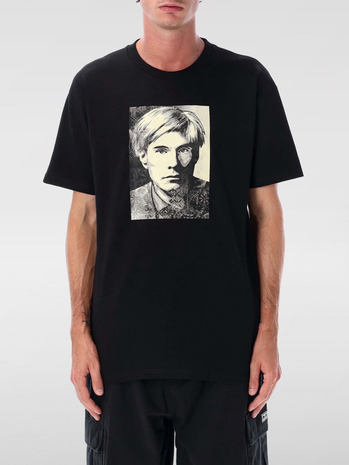OBEY T-SHIRT: T-shirt men Obey, Black - Img 1