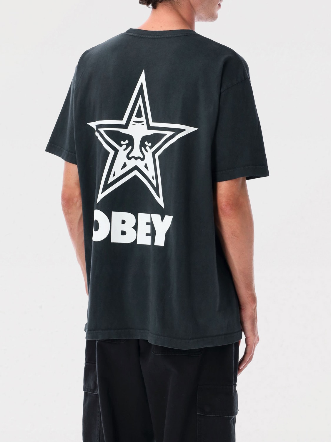 OBEY T-SHIRT: T-shirt men Obey, Black - Img 2