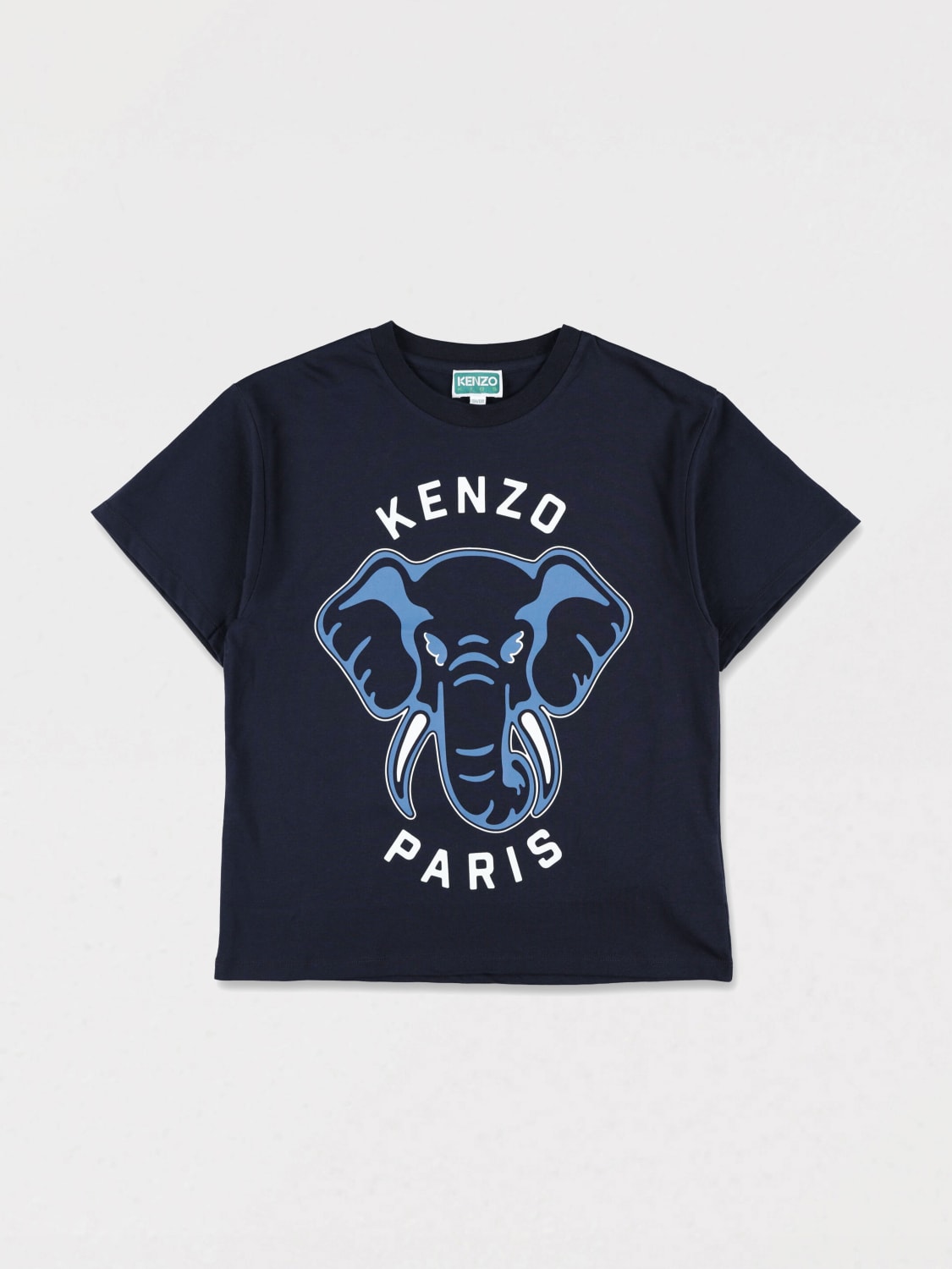 KENZO KIDS CAMISETA: Camiseta niños Kenzo Kids, Azul Oscuro - Img 1