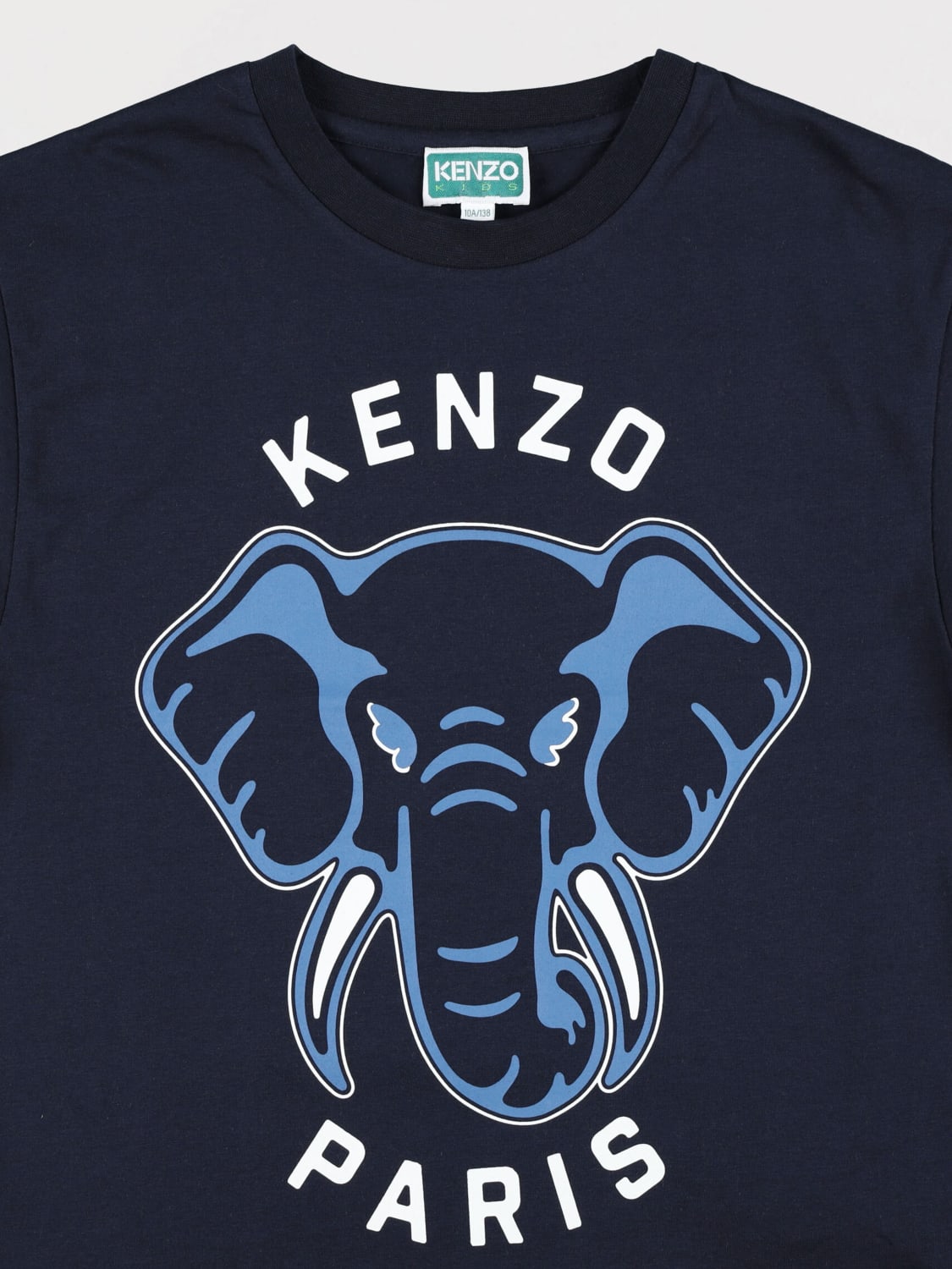 KENZO KIDS CAMISETA: Camiseta niños Kenzo Kids, Azul Oscuro - Img 3