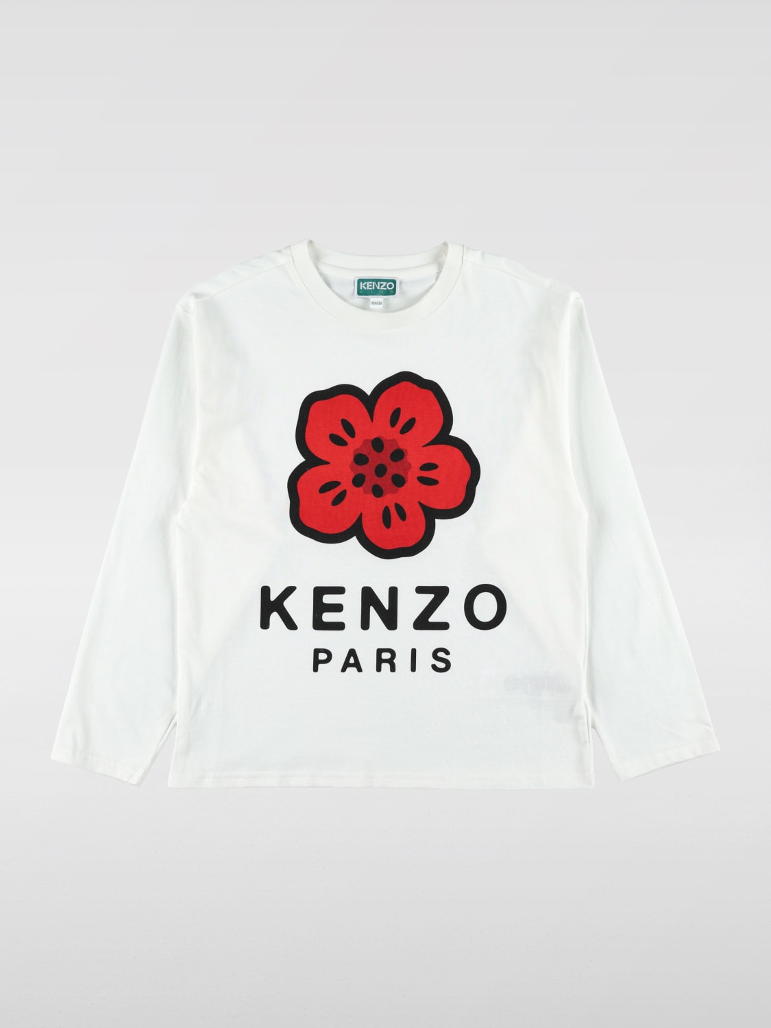 KENZO KIDS T-SHIRT: T-shirt kinder Kenzo Kids, Weiß - Img 1