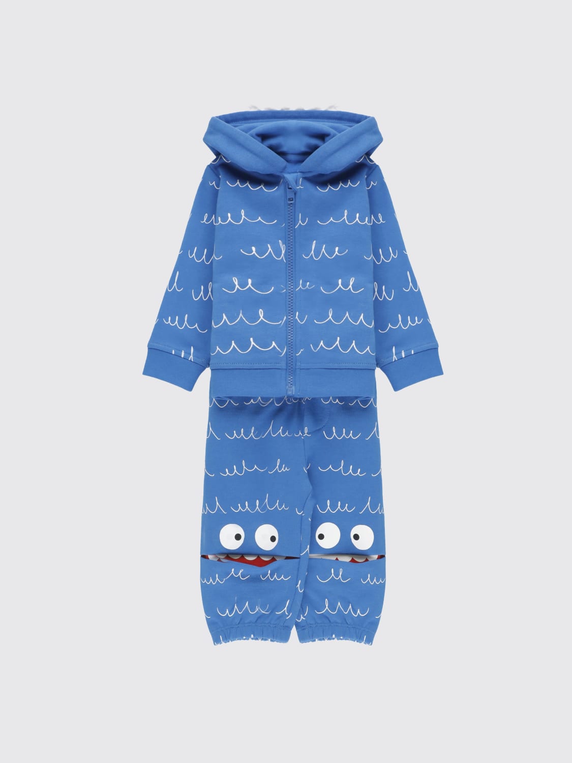 STELLA MCCARTNEY KIDS JUMPSUIT: Romper kids Stella McCartney Kids, Blue - Img 1
