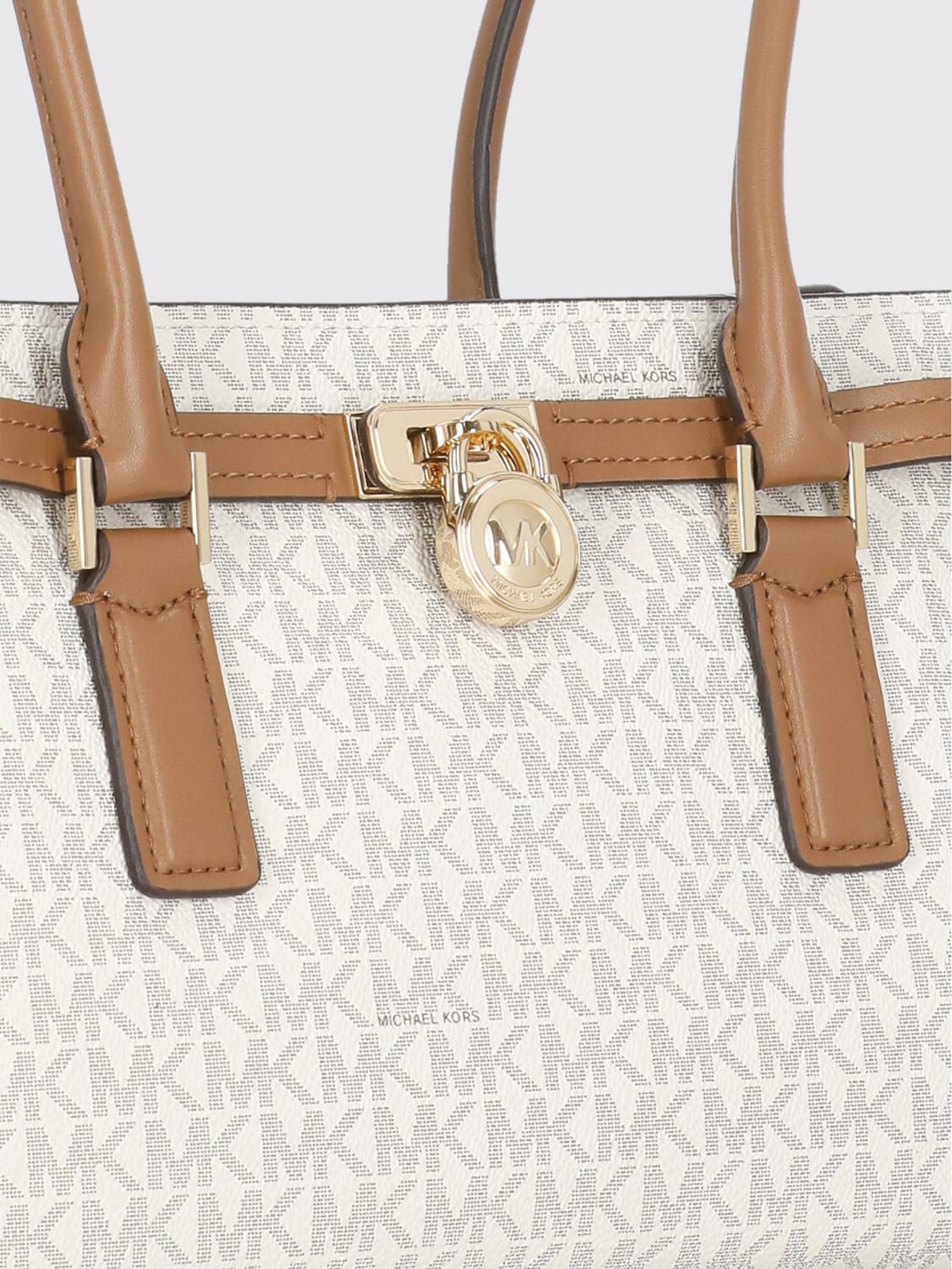 MICHAEL KORS SAC PORTÉ ÉPAULE: Sac porté épaule femme Michael Kors, Ivoir - Img 4