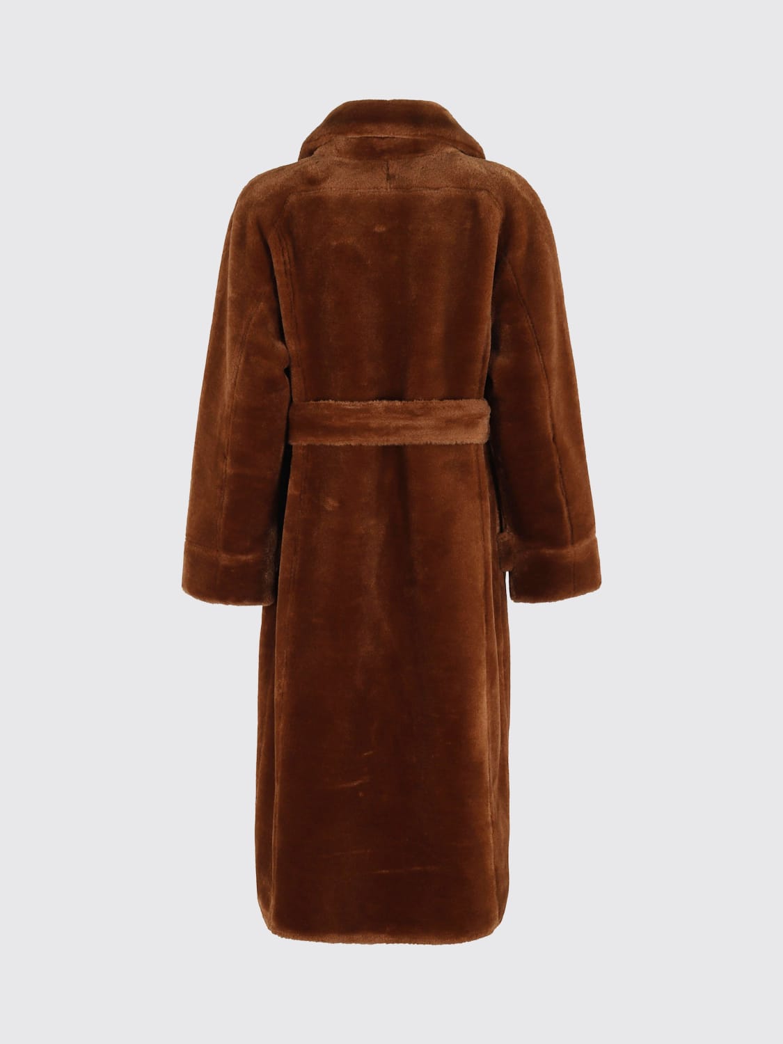 URBANCODE FOURRURE: Manteau femme Urbancode, Marron - Img 2