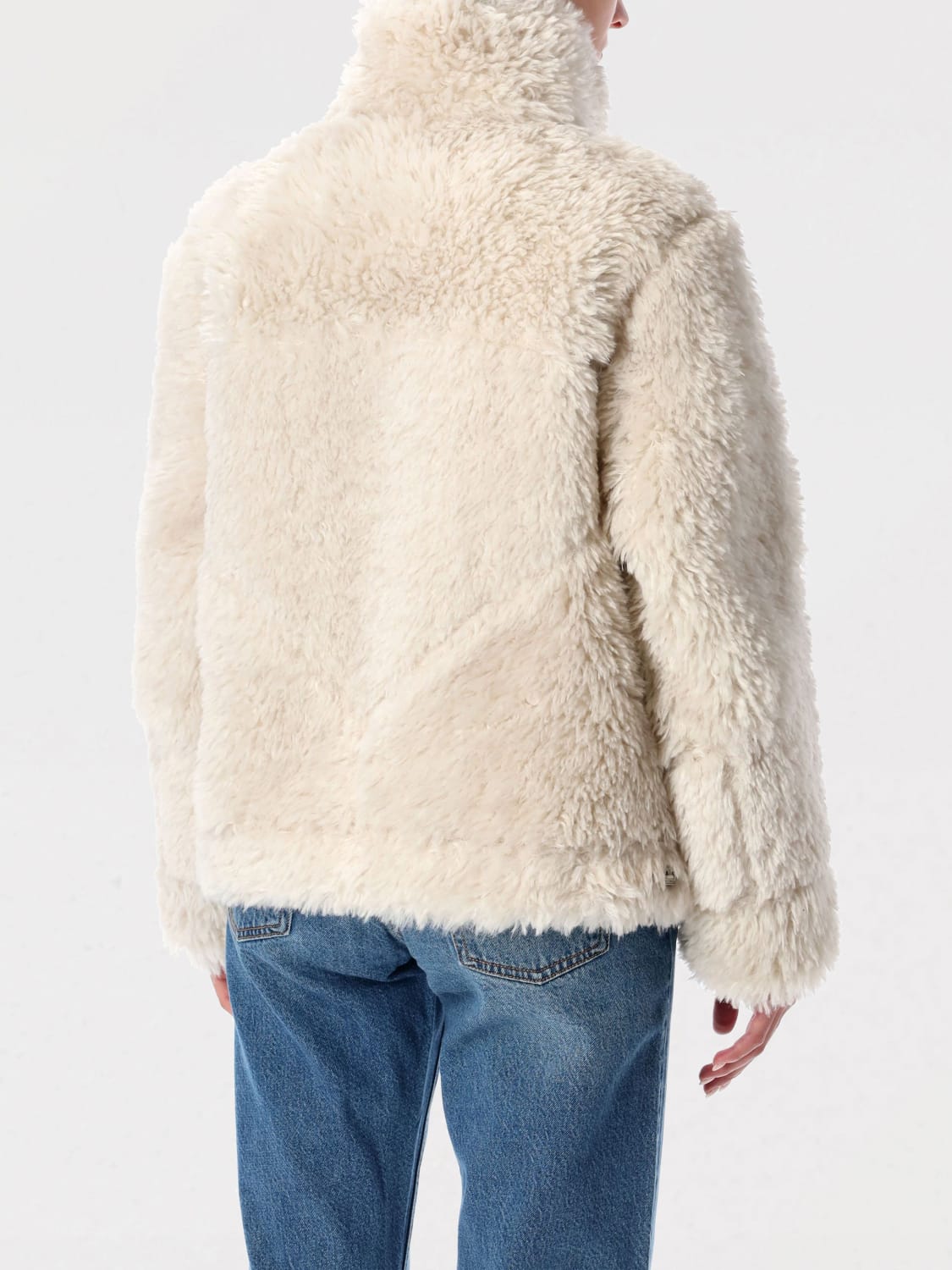 URBANCODE 皮草: 大衣 女士 Urbancode, 白色 - Img 2