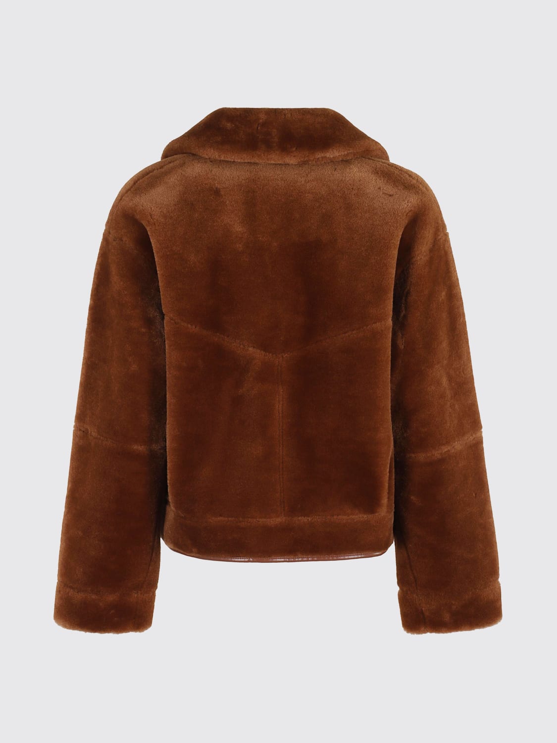 URBANCODE PELZMANTEL: Mantel damen Urbancode, Braun - Img 2