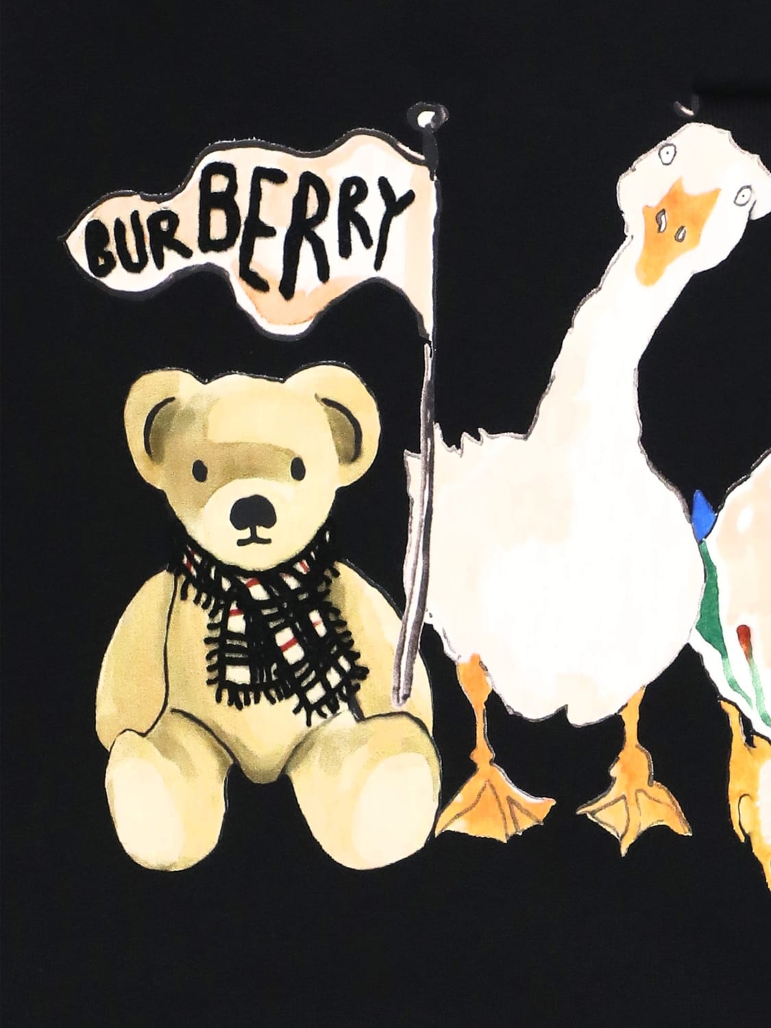 BURBERRY SWEATER: Sweater kids Burberry, Black - Img 3