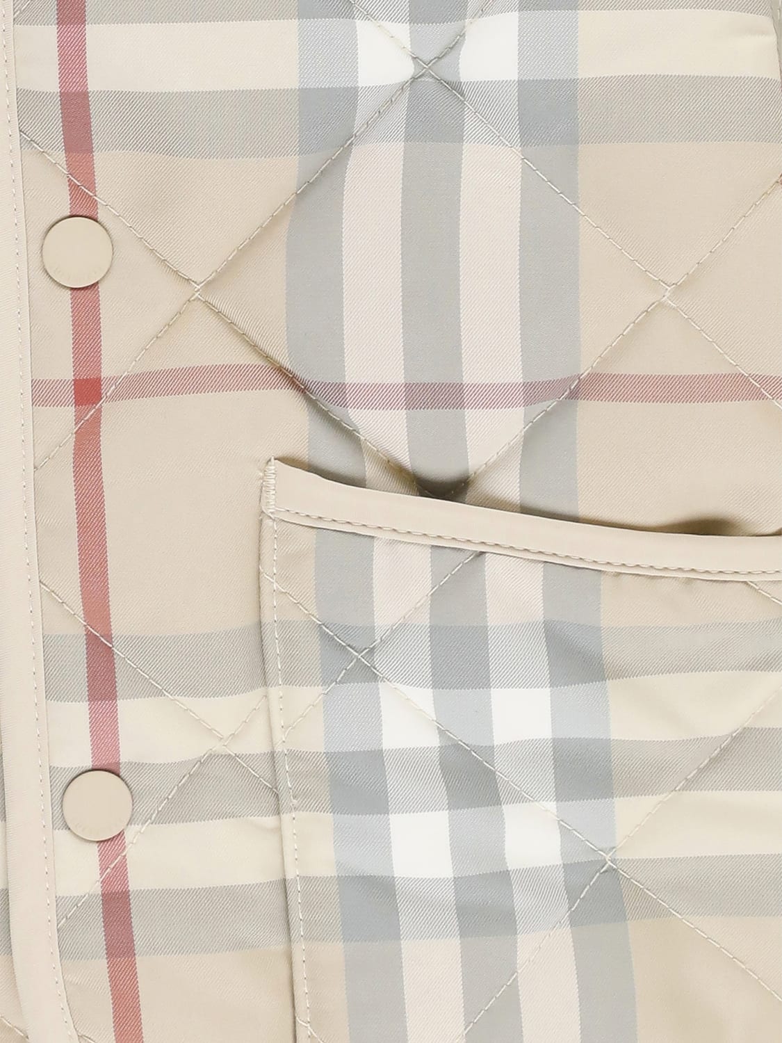 BURBERRY JACKET: Jacket kids Burberry, Beige - Img 3