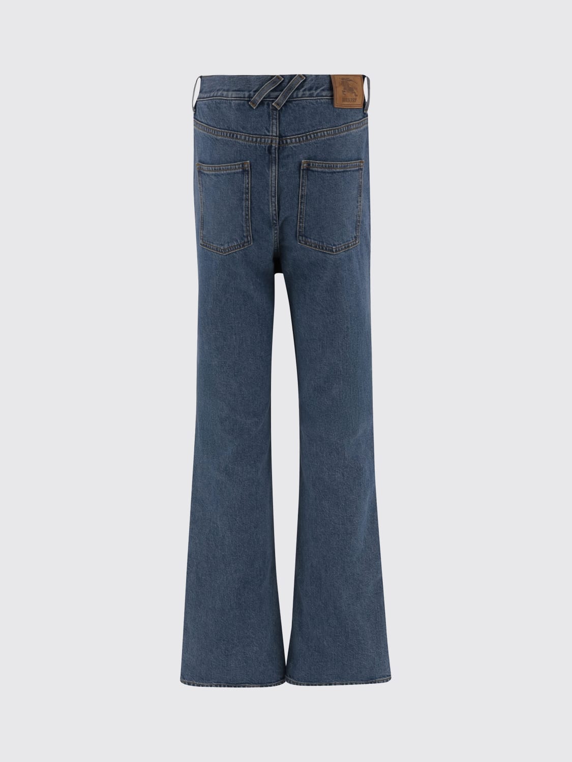 BURBERRY JEANS: Jeans woman Burberry, Denim - Img 2