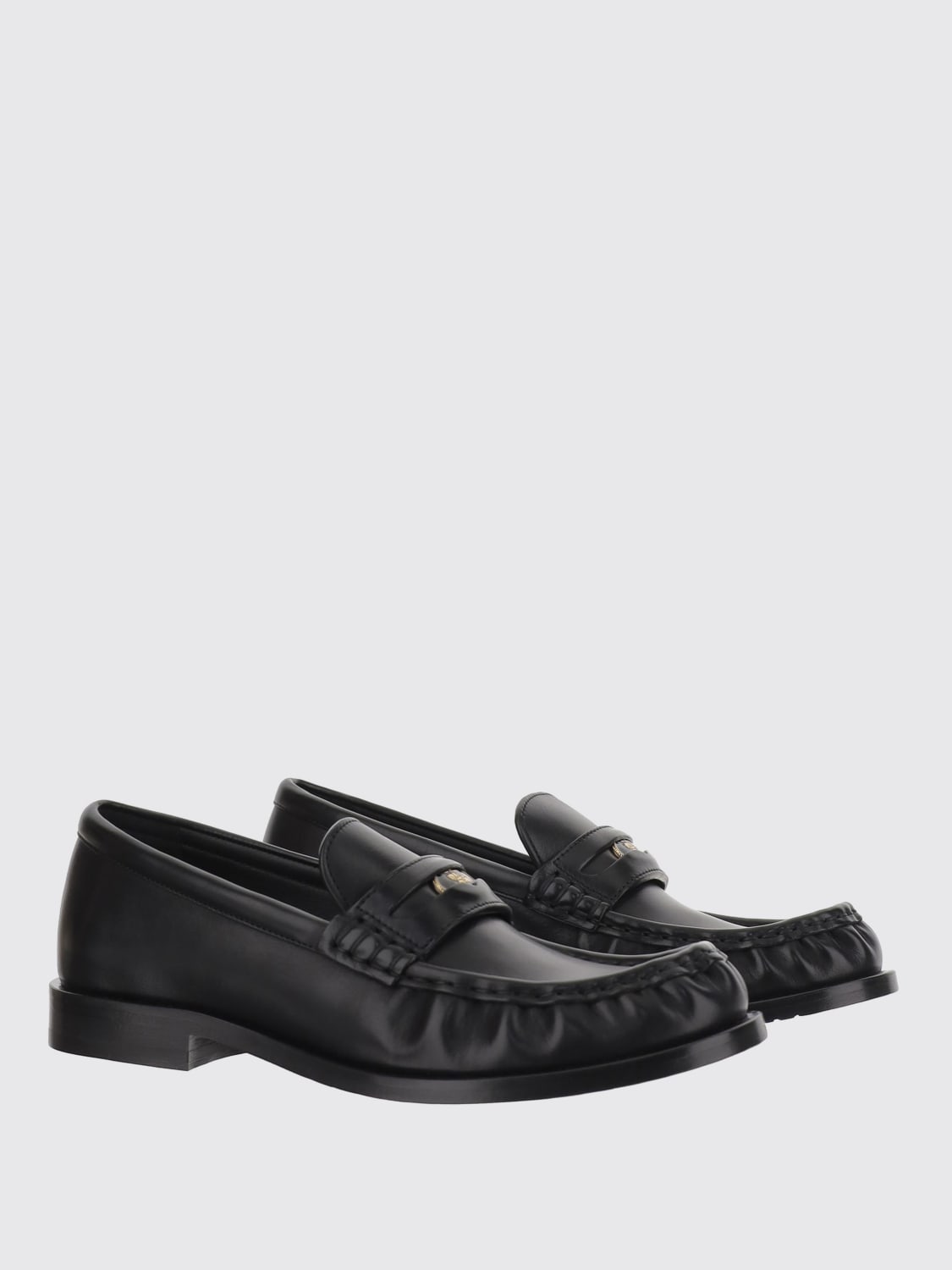 BURBERRY LOAFER: Shoes woman Burberry, Black - Img 2