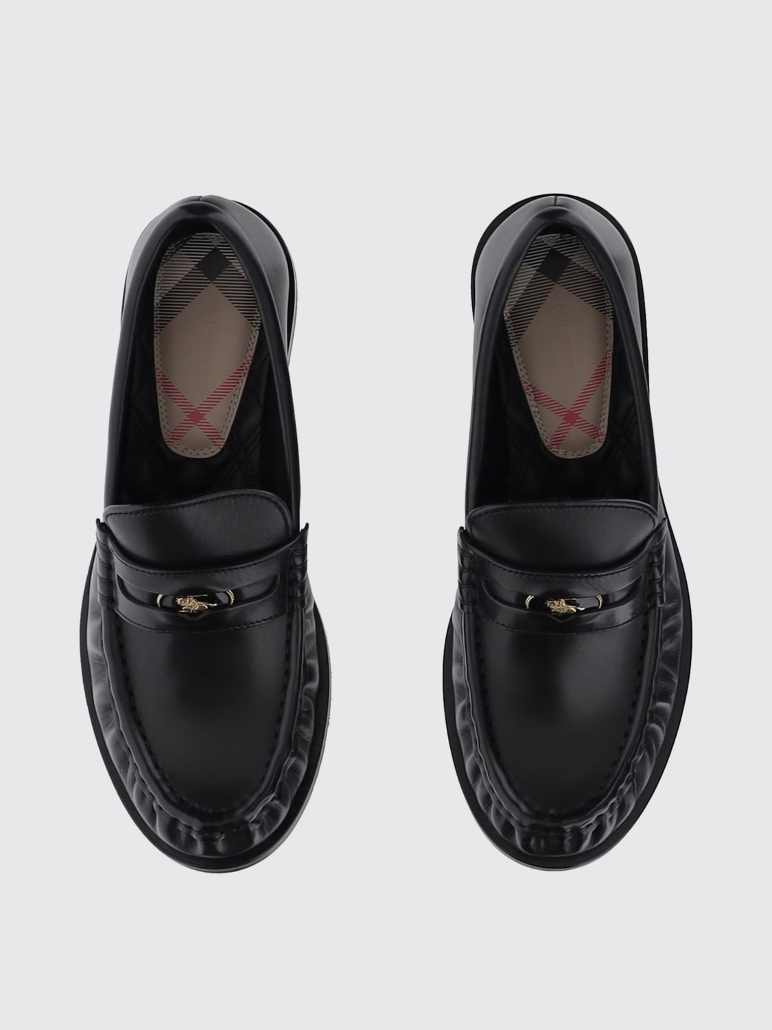 BURBERRY LOAFER: Shoes woman Burberry, Black - Img 4