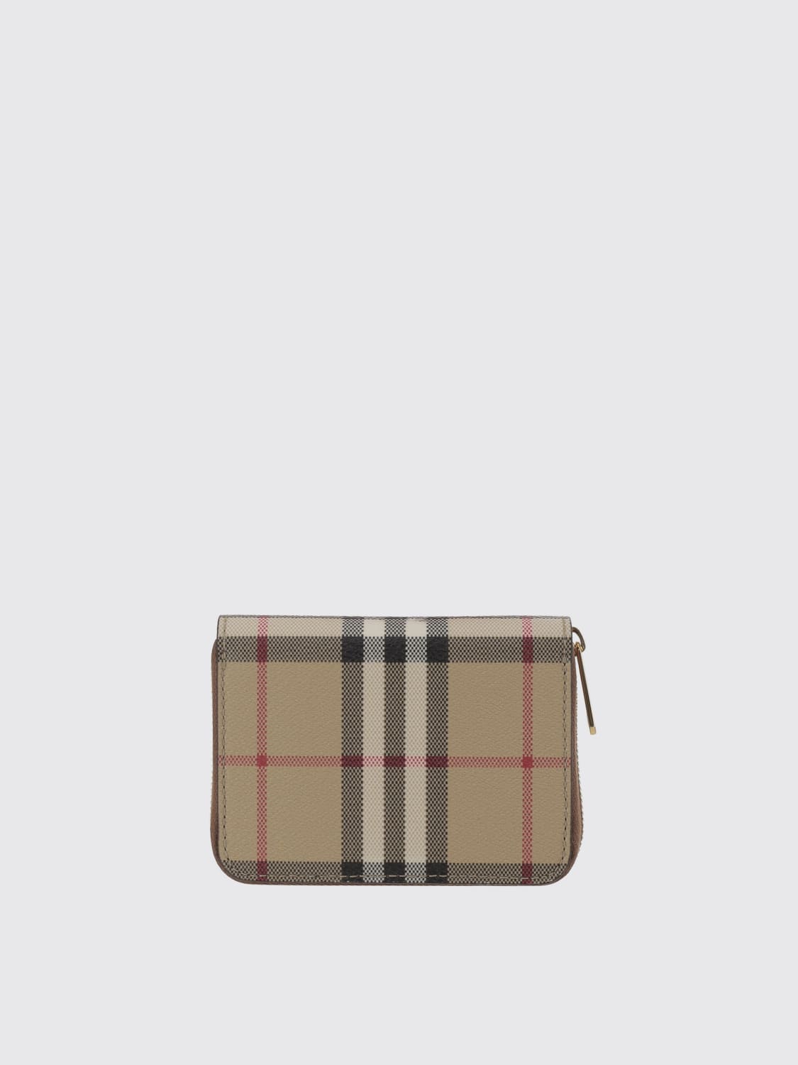 BURBERRY WALLET: Wallet woman Burberry, Red - Img 3