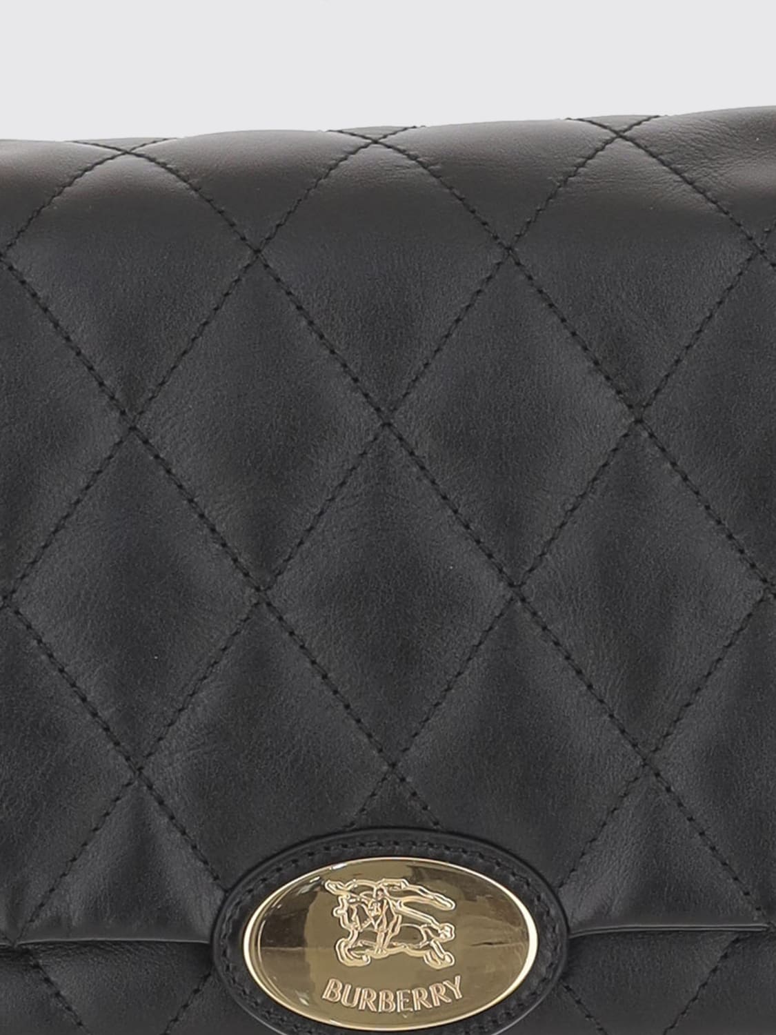 BURBERRY SHOULDER BAG: Shoulder bag woman Burberry, Black - Img 4