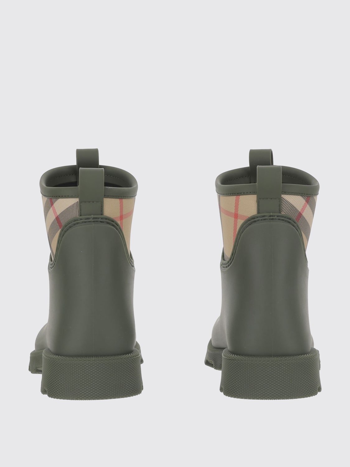 BURBERRY BOOTS: Shoes woman Burberry, Green - Img 3