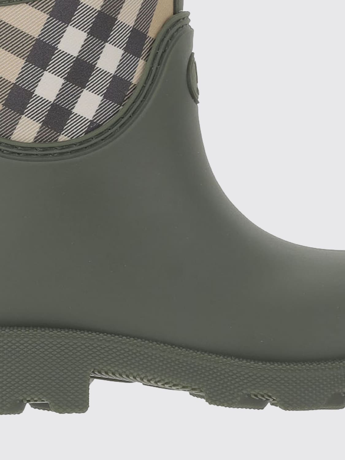 BURBERRY BOOTS: Shoes woman Burberry, Green - Img 4