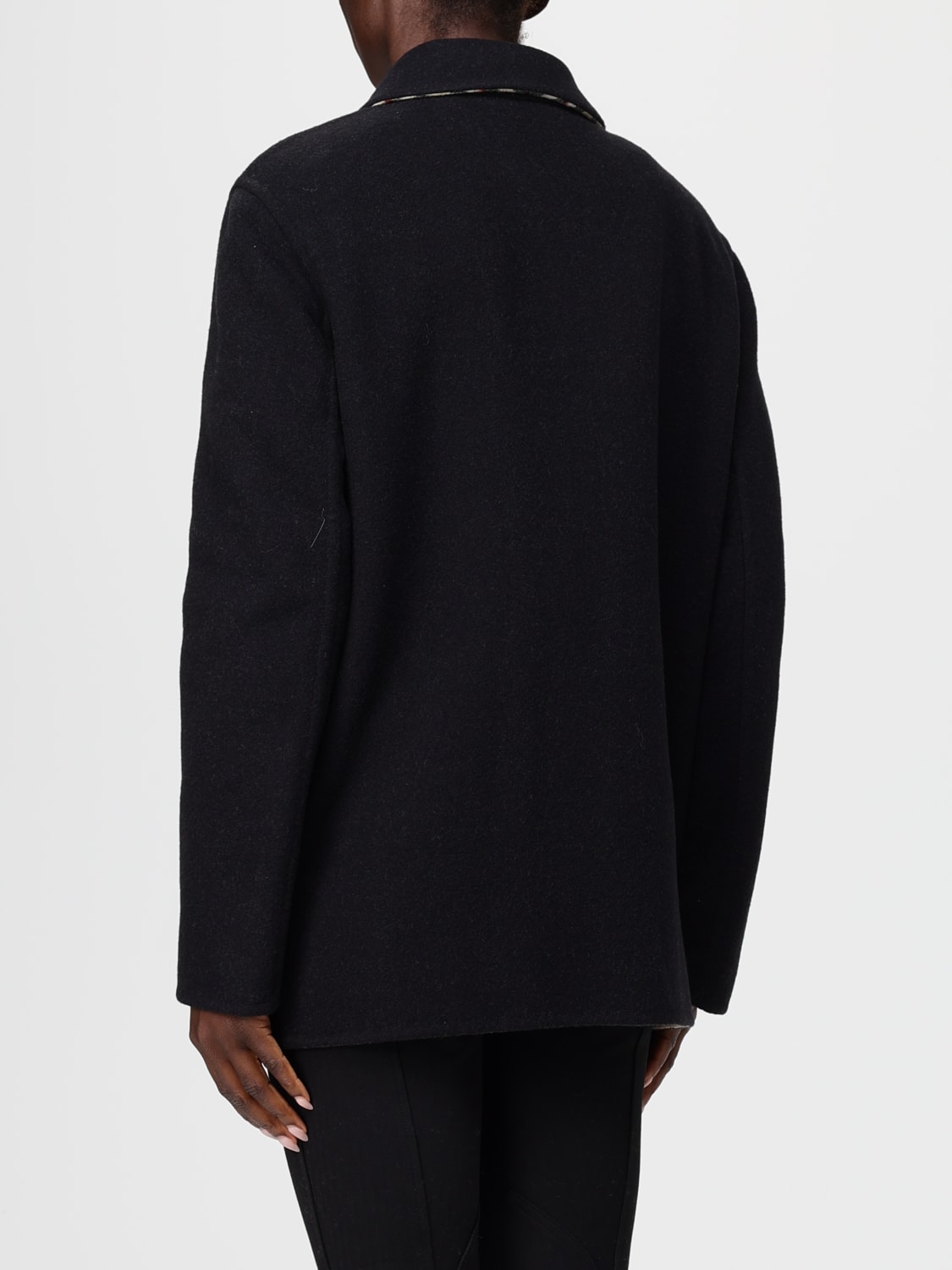 BURBERRY JACKET: Jacket woman Burberry, Black - Img 3