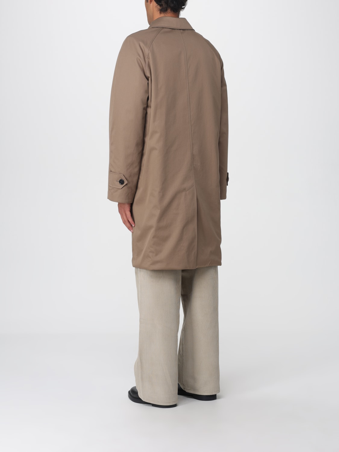 BURBERRY COAT: Coat men Burberry, Brown - Img 3