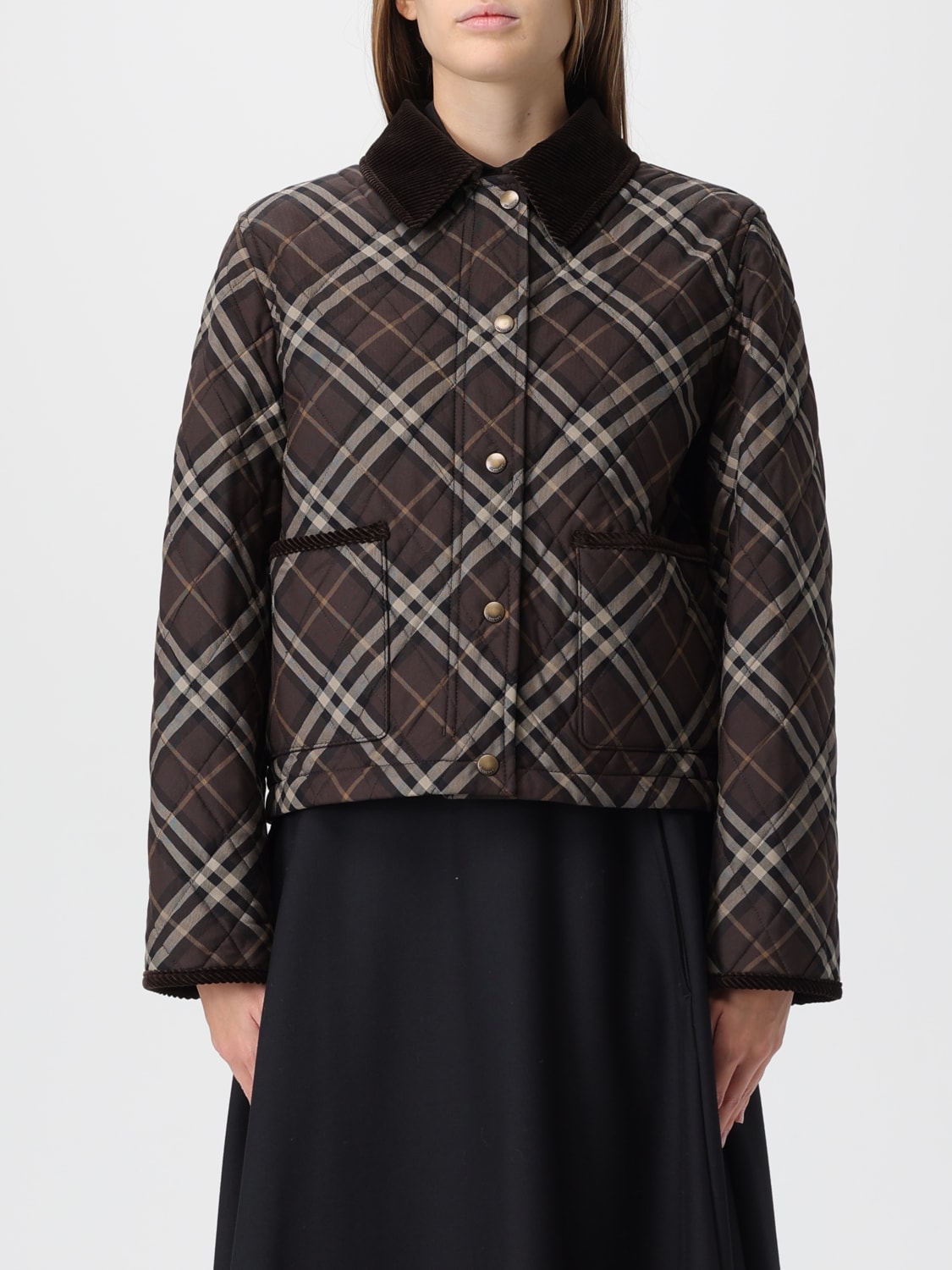 BURBERRY JACKET: Jacket woman Burberry, Red - Img 1