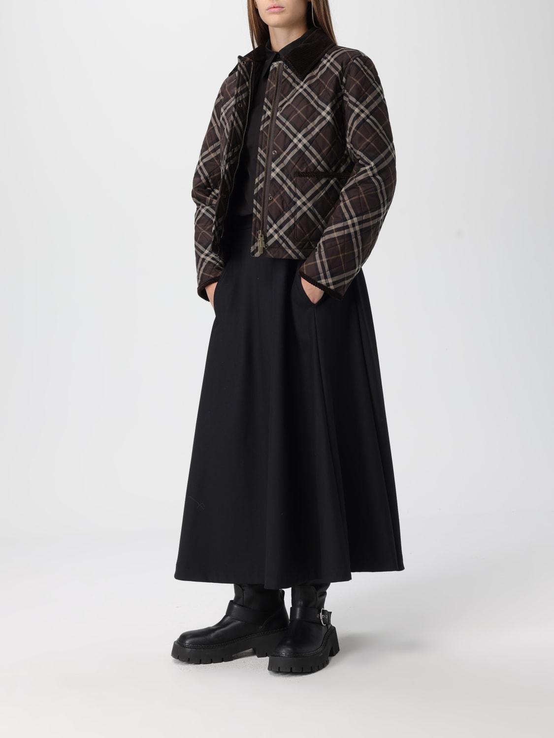 BURBERRY JACKET: Jacket woman Burberry, Red - Img 2