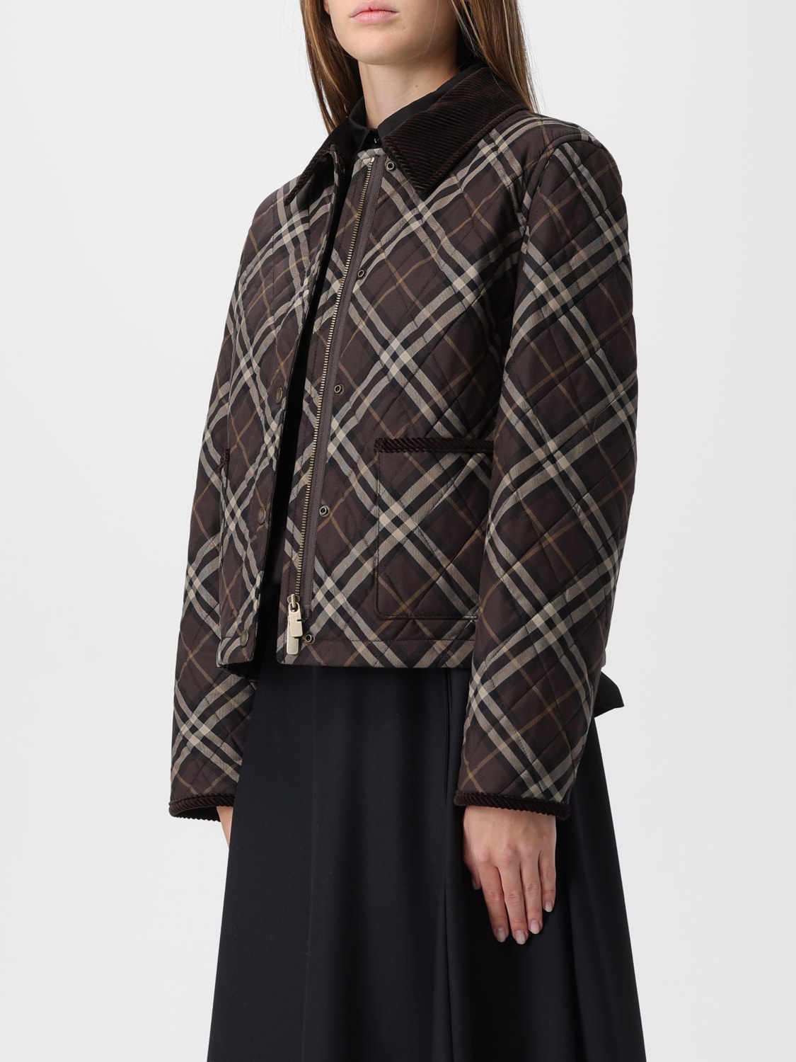 BURBERRY JACKET: Jacket woman Burberry, Red - Img 4