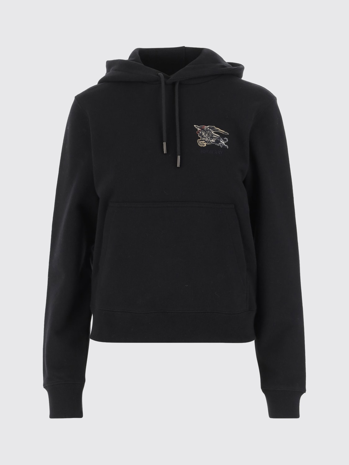 BURBERRY SWEATSHIRT: Sweater woman Burberry, Black - Img 1