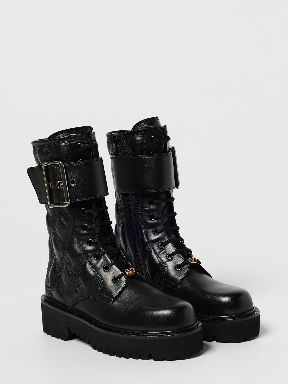 VALENTINO GARAVANI BOOTS: Shoes woman Valentino Garavani, Black - Img 2