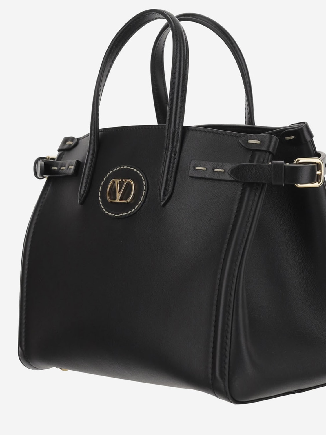 VALENTINO GARAVANI BOLSO DE MANO: Bolso de mano mujer Valentino Garavani, Negro - Img 3