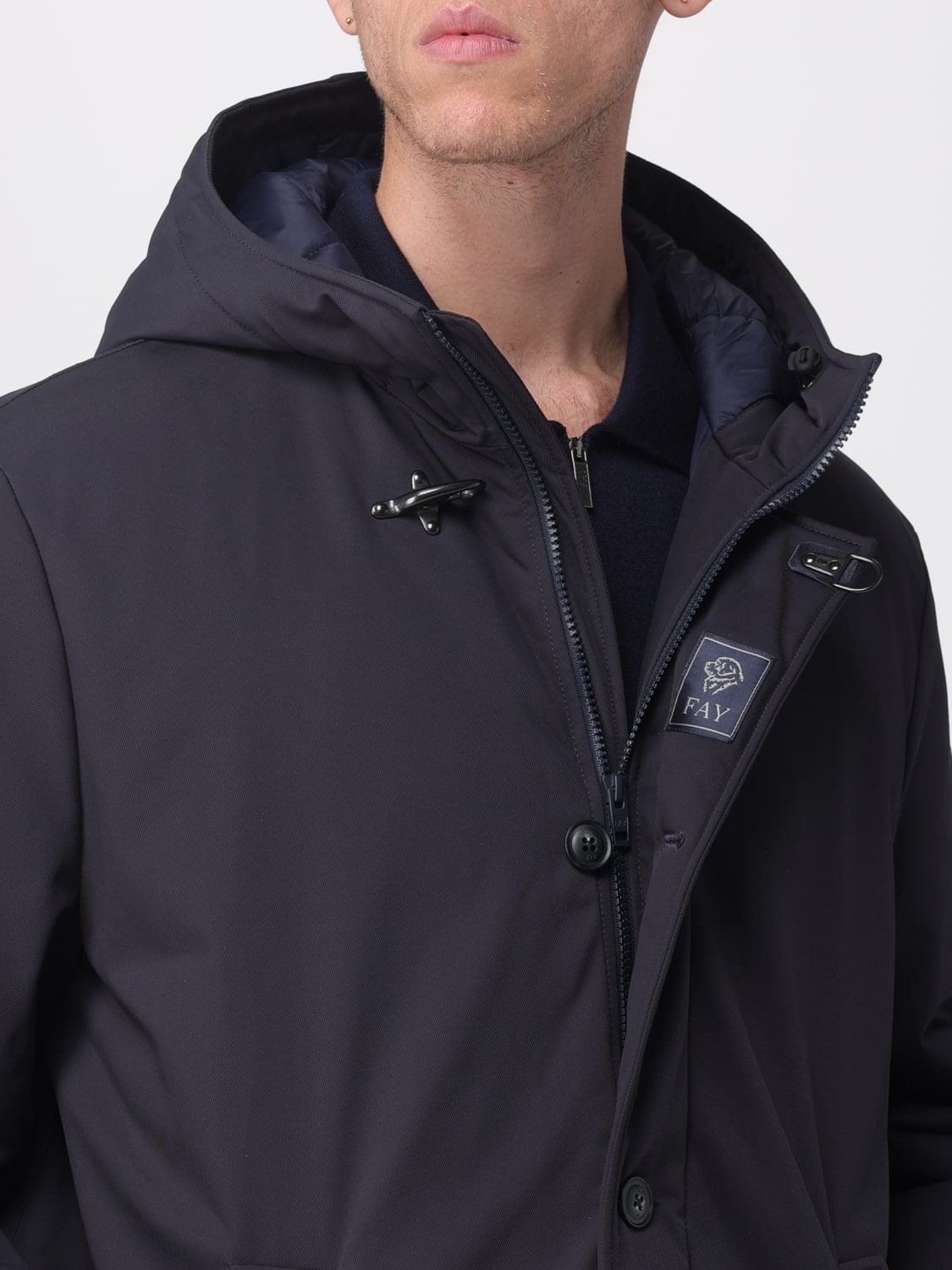 FAY JACKET: Jacket men Fay, Navy - Img 4