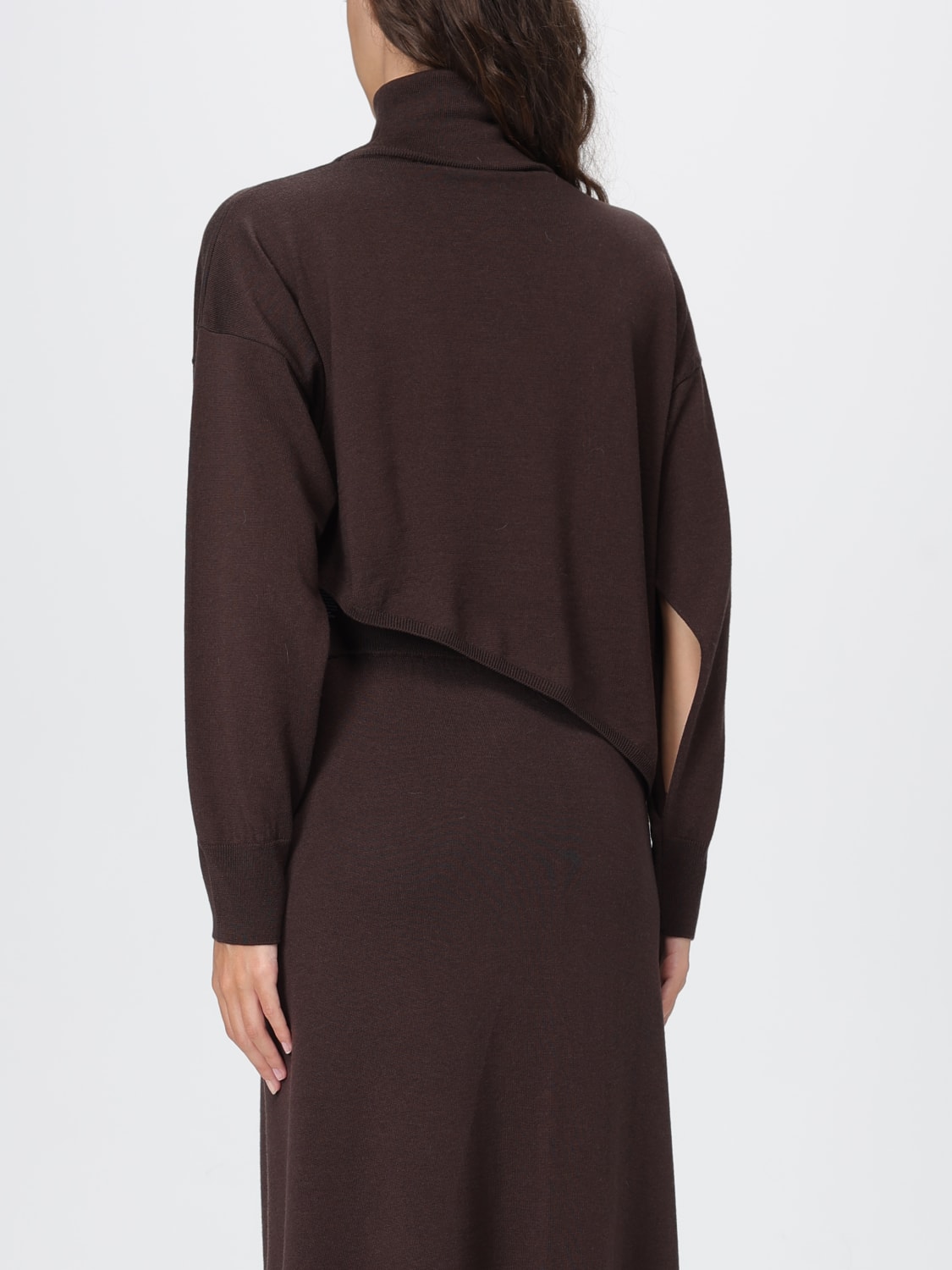 LIVIANA CONTI JERSEY: Jersey mujer Liviana Conti, Marrón - Img 3