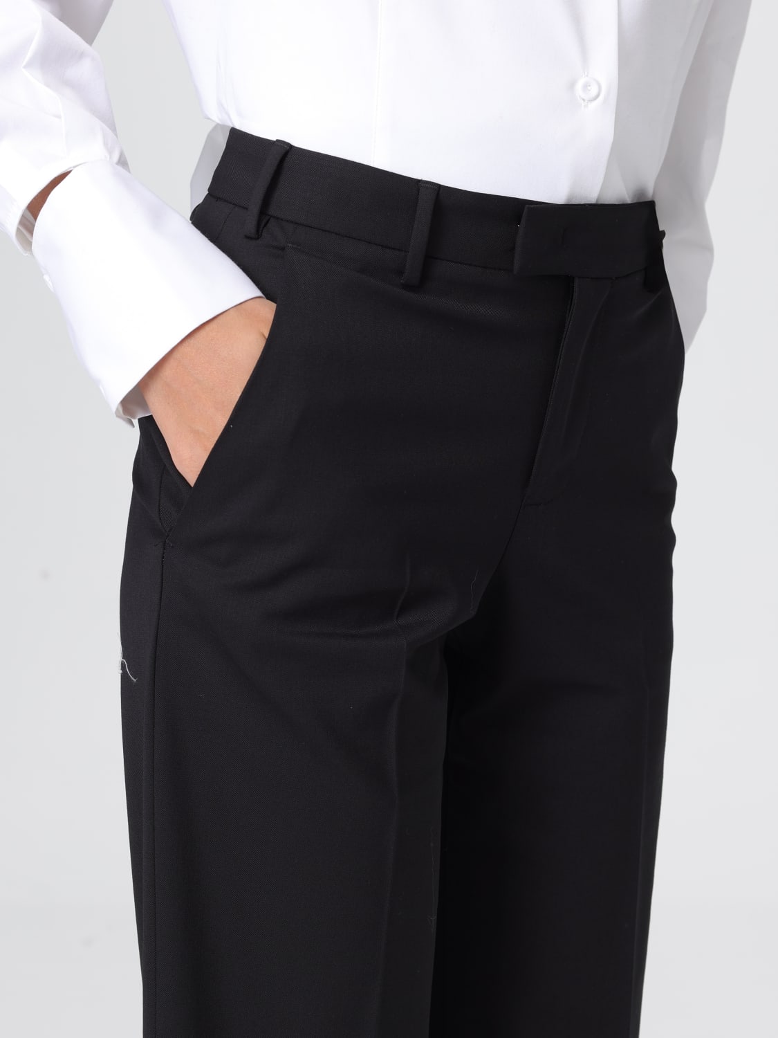 PT01 TROUSERS: Trousers woman Pt01, Black - Img 3